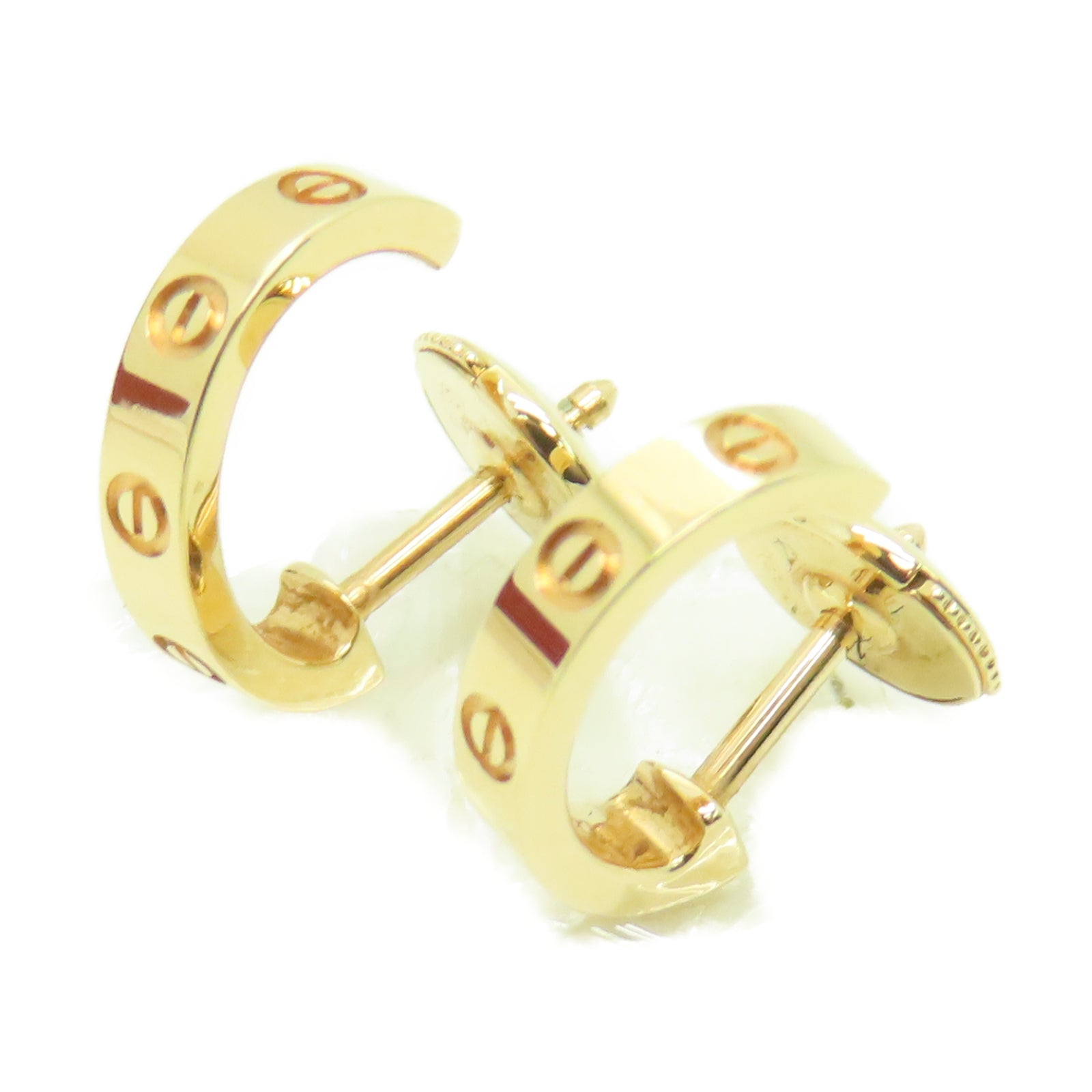 CARTIER 18K玫瑰金Love Earrings耳環