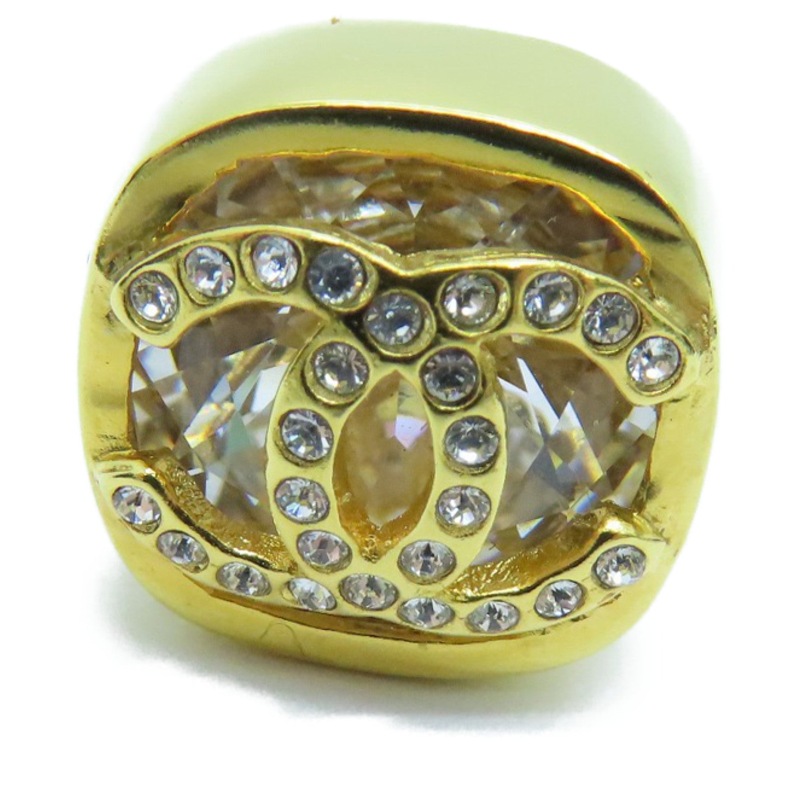 CHANEL 金属Earrings耳环金色