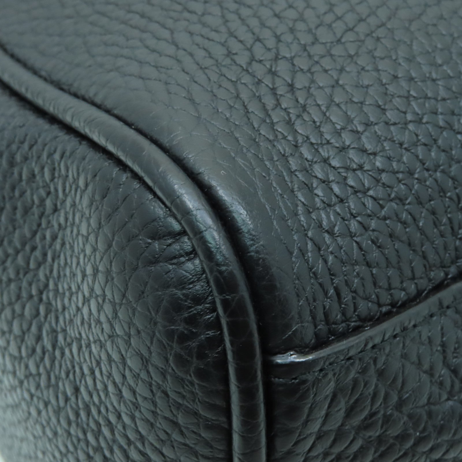 BALLY 牛皮皮革Shoulder Bag銀扣肩背袋黒色