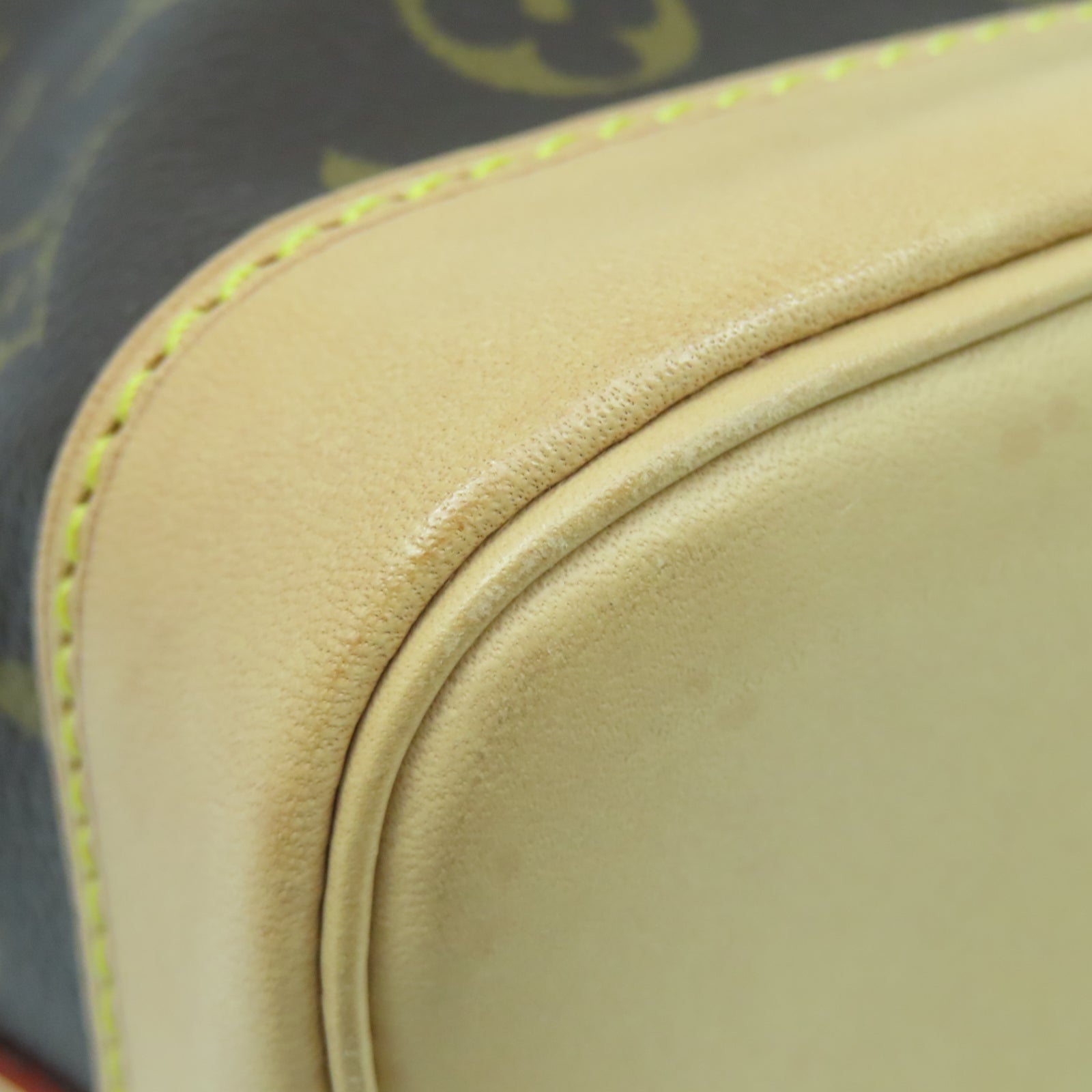 LOUIS VUITTON Monogram Noe BB金扣肩背袋棕色