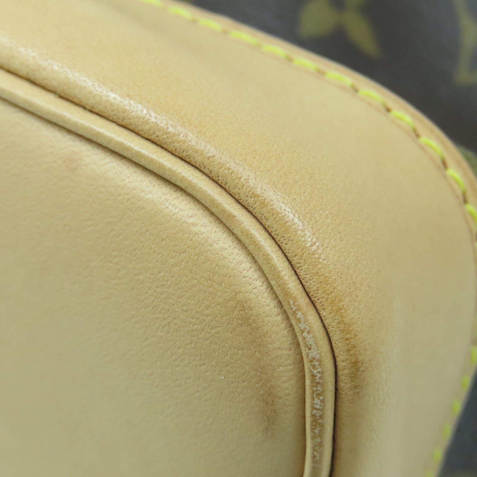 LOUIS VUITTON Monogram Noe BB金扣肩背袋棕色