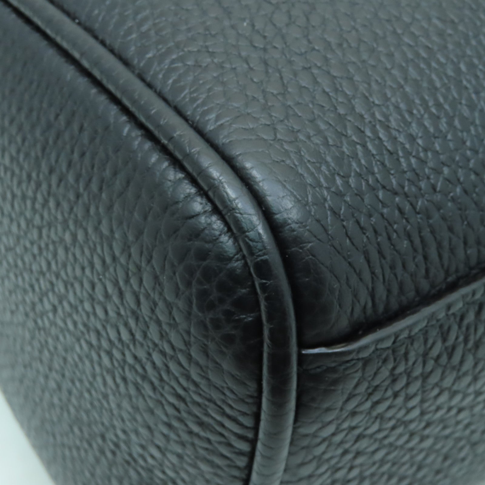 BALLY 牛皮皮革Shoulder Bag銀扣肩背袋黒色
