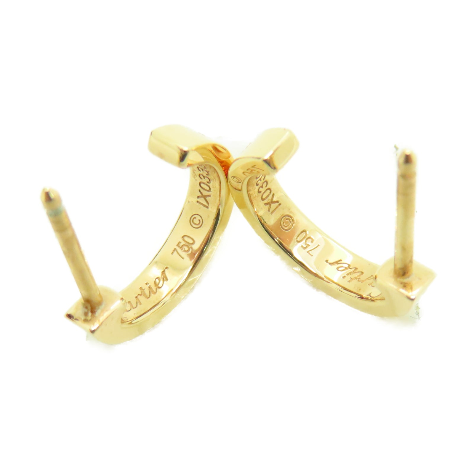 CARTIER 18K玫瑰金Love Earrings耳環