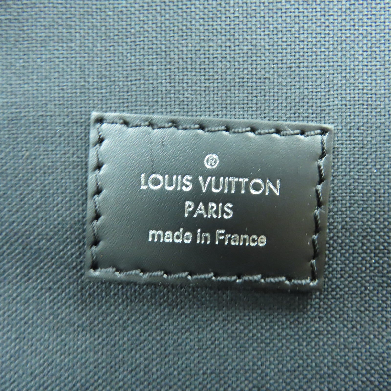 LOUIS VUITTON Damier Graphite Christopher MM銀扣背包黑色