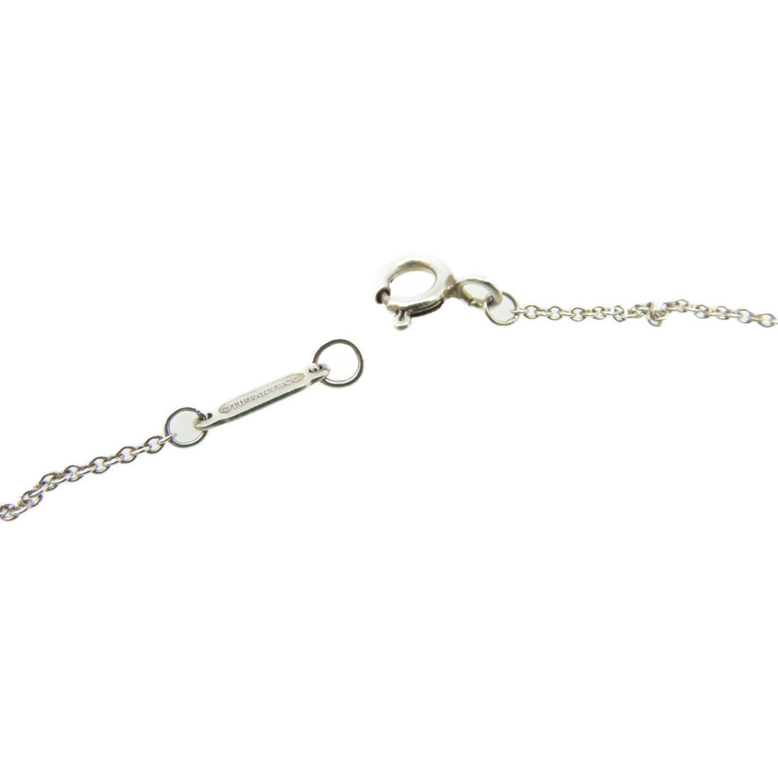 TIFFANY＆CO 925純銀I Love You Heart Necklace項鍊