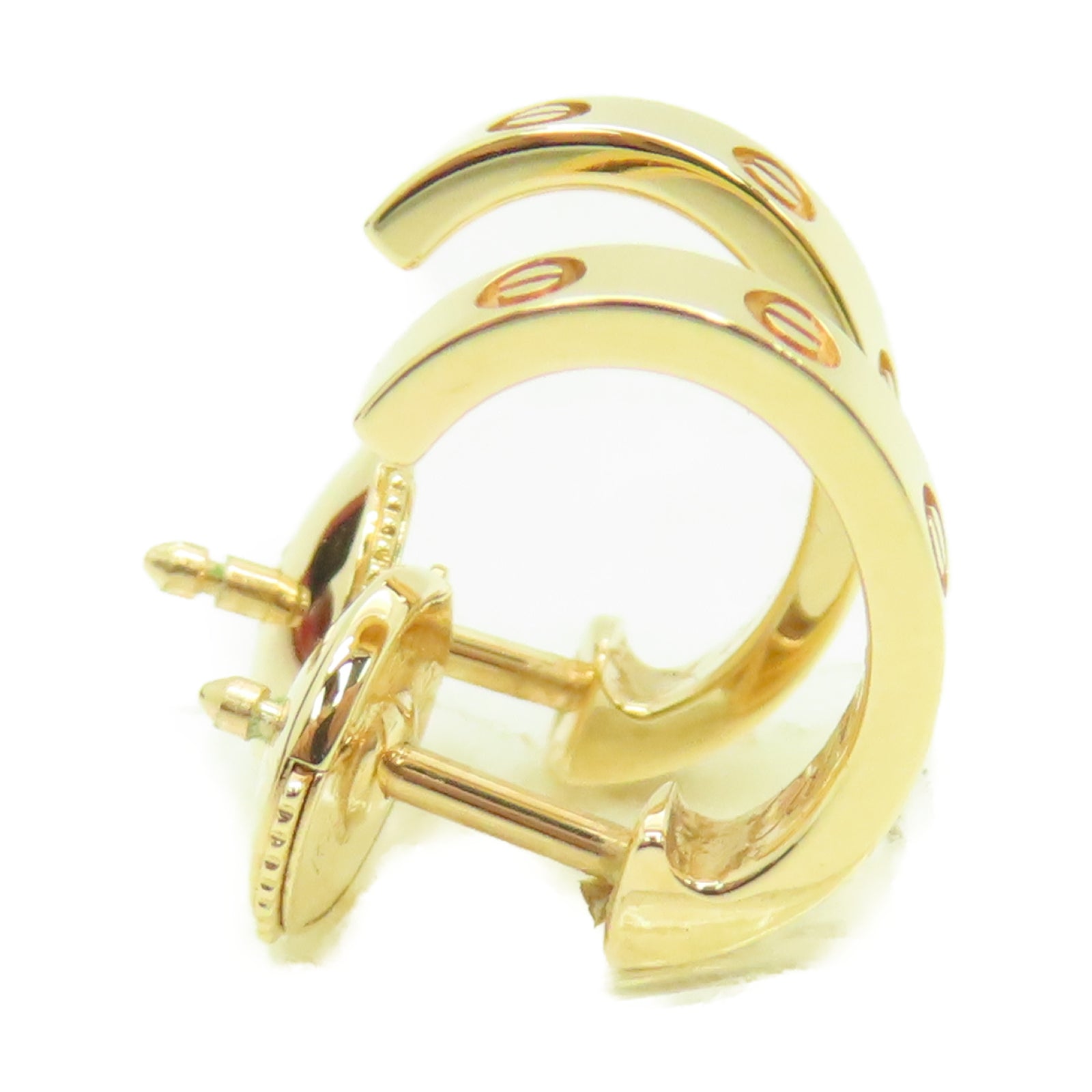 CARTIER 18K玫瑰金Love Earrings耳環