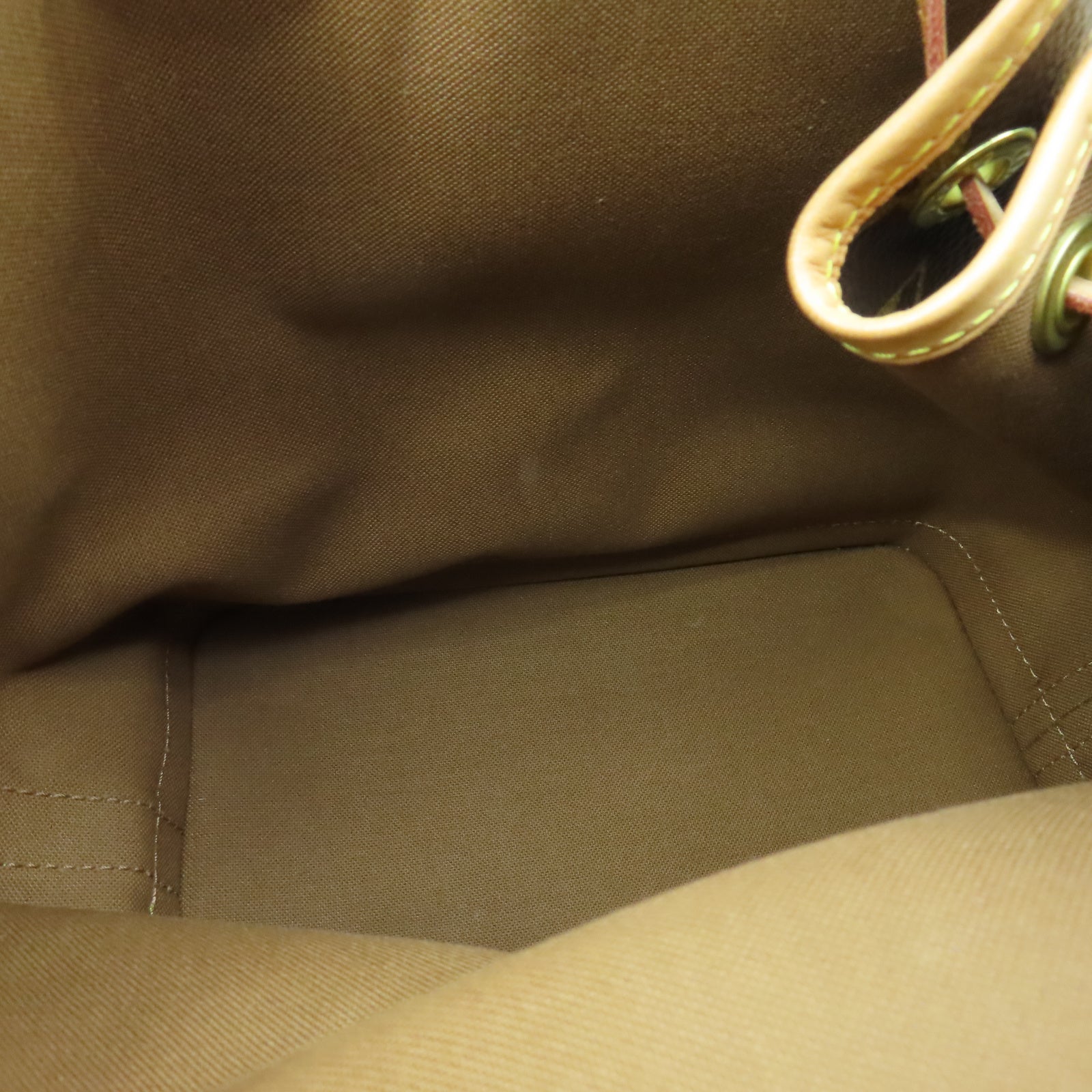 LOUIS VUITTON Monogram Noe BB金扣肩背袋棕色