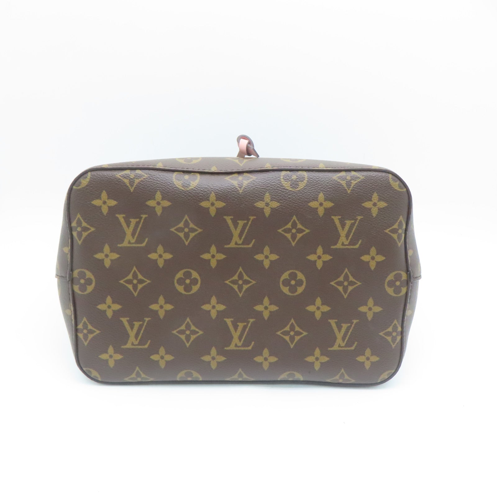 LOUIS VUITTON Monogram NeoNoe金扣肩背袋啡色/粉紅色