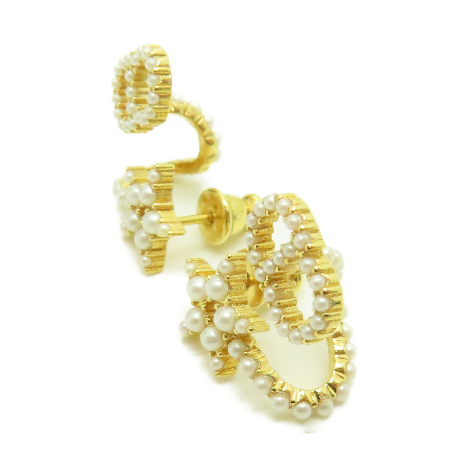Dior 金屬Earrings耳環金色