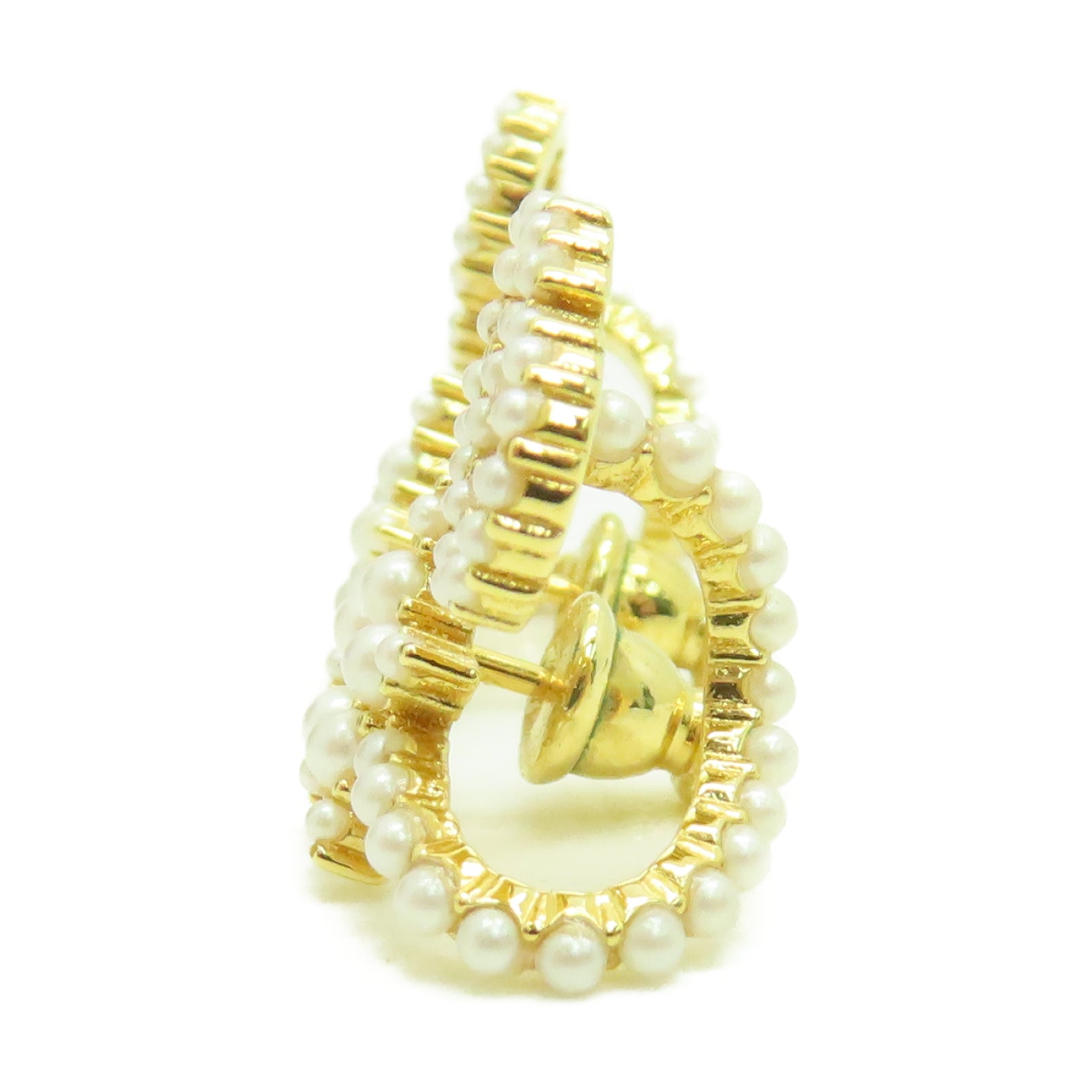 Dior 金屬Earrings耳環金色