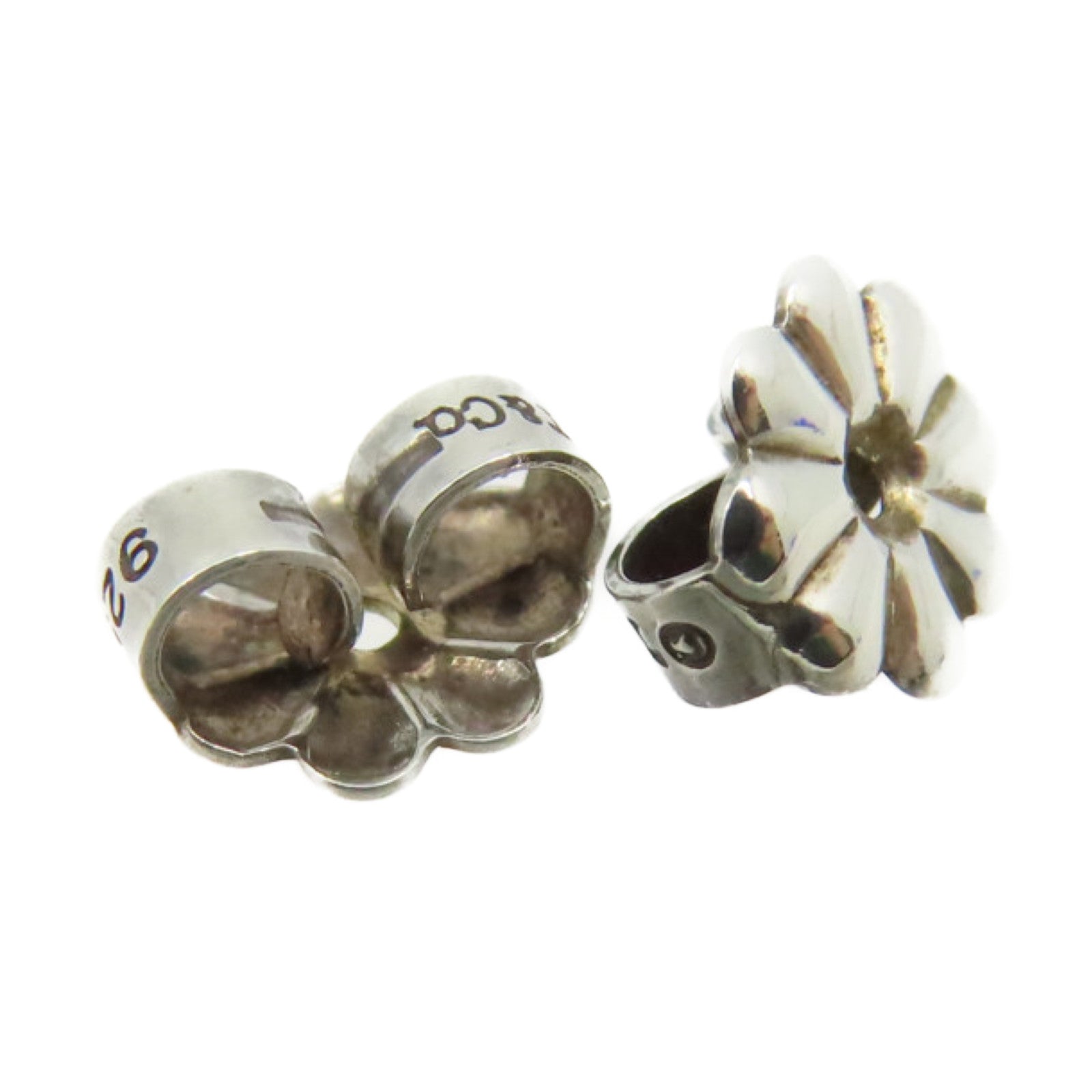 TIFFANY＆CO 925純銀Bow Stud Earrings耳環