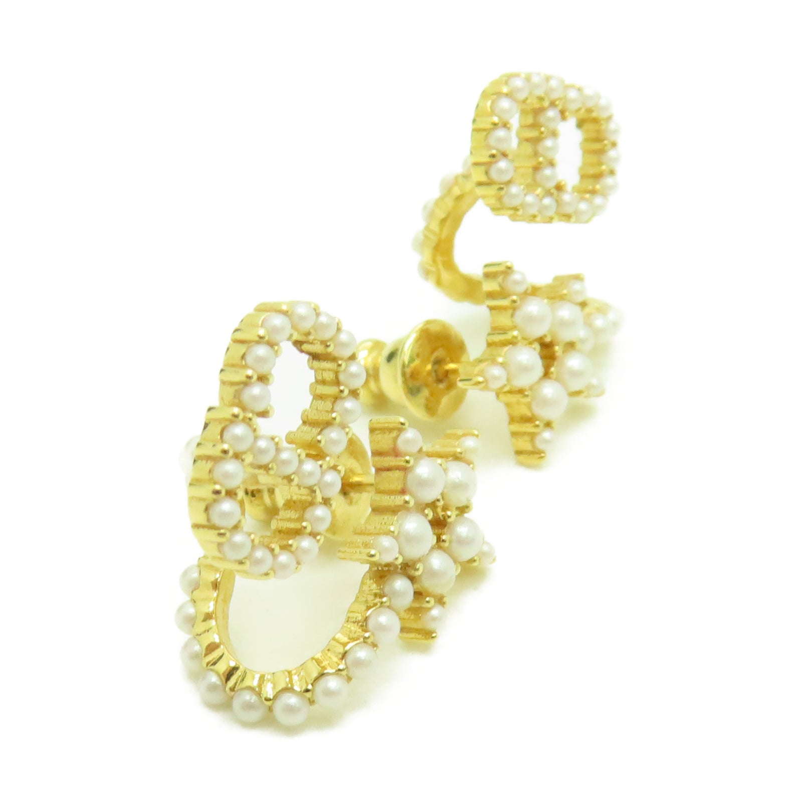 Dior 金屬Earrings耳環金色
