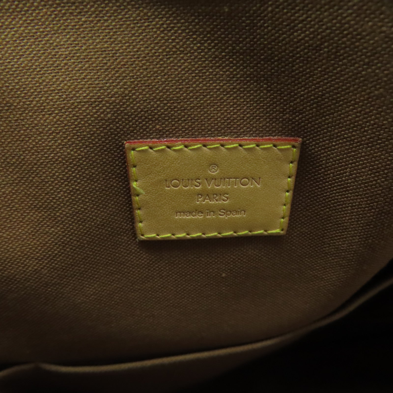 LOUIS VUITTON Monogram Beaubourg金扣手挽袋啡色