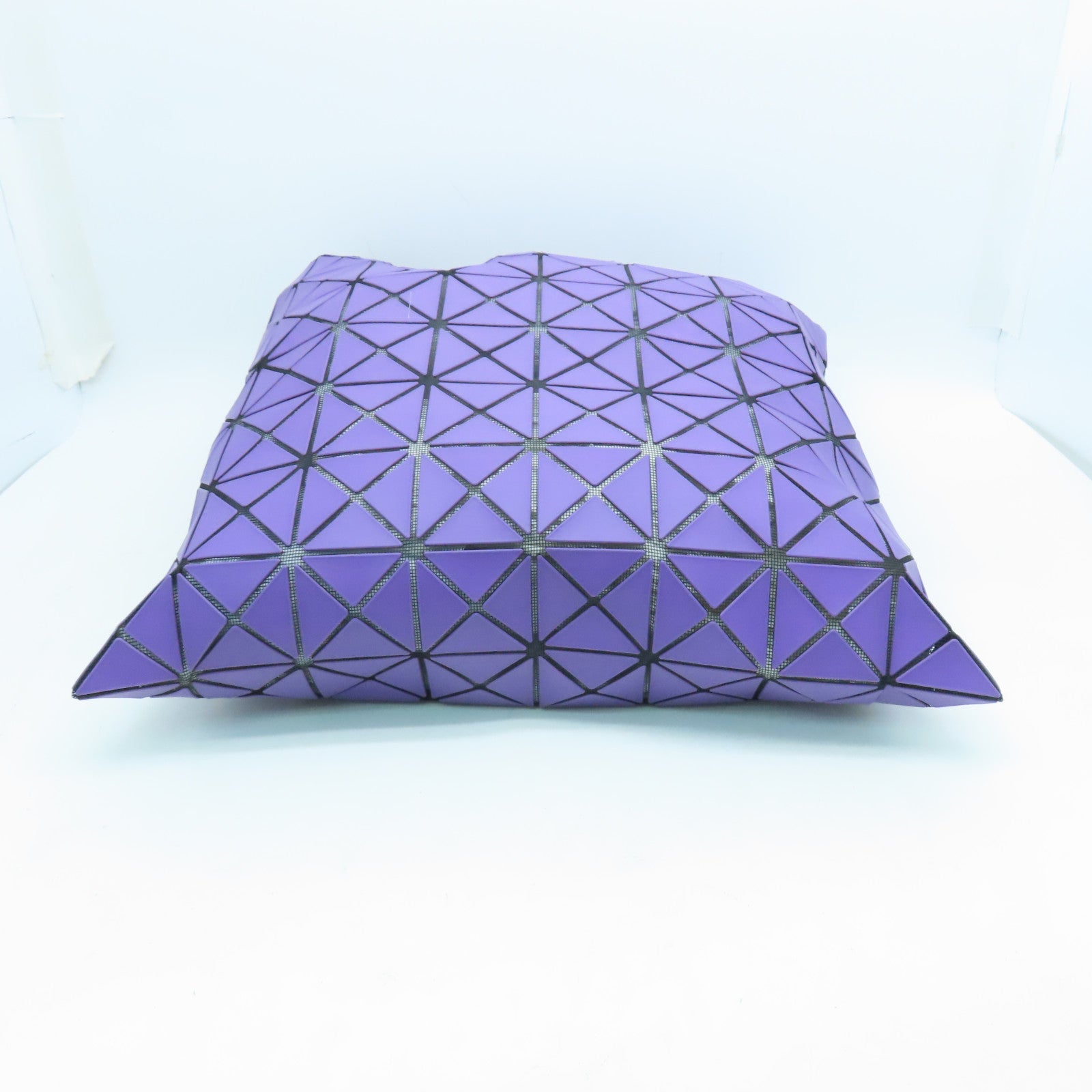 ISSEY MIYAKE PVC Tote Bag銀扣手挽袋紫色