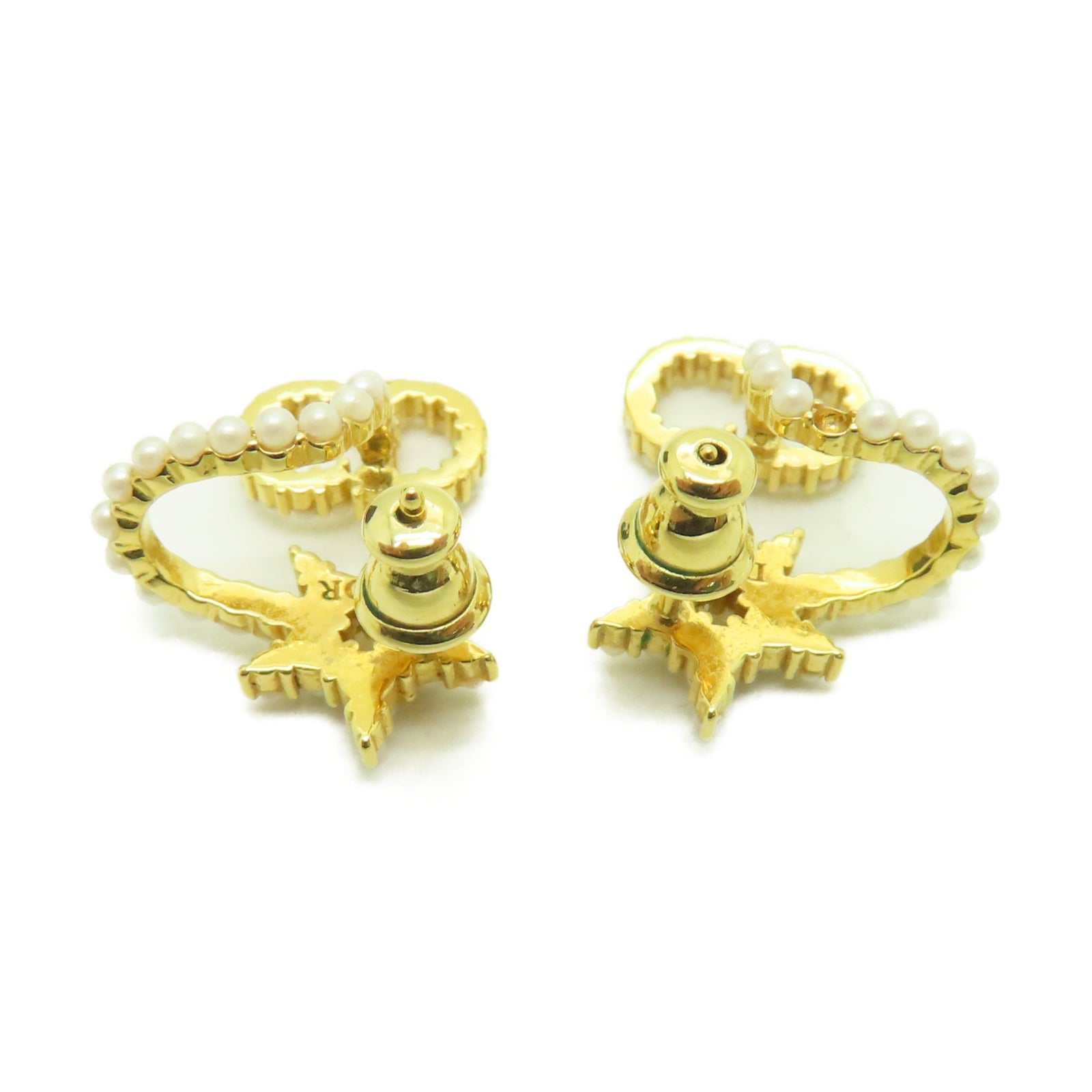 Dior 金屬Earrings耳環金色
