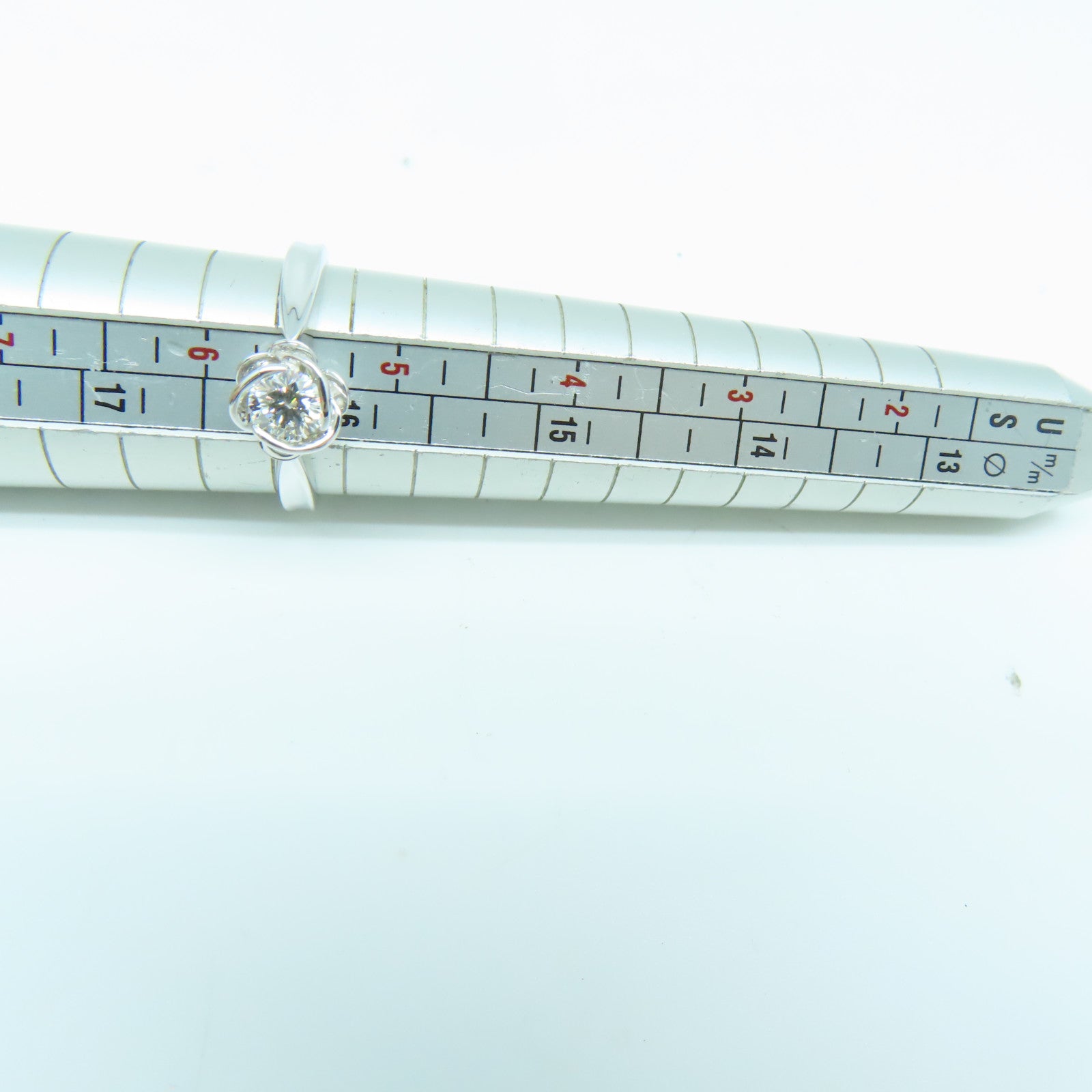 JEWELRY 18K白金Diamond Ring 0.31ct鑽石戒指US#5.5