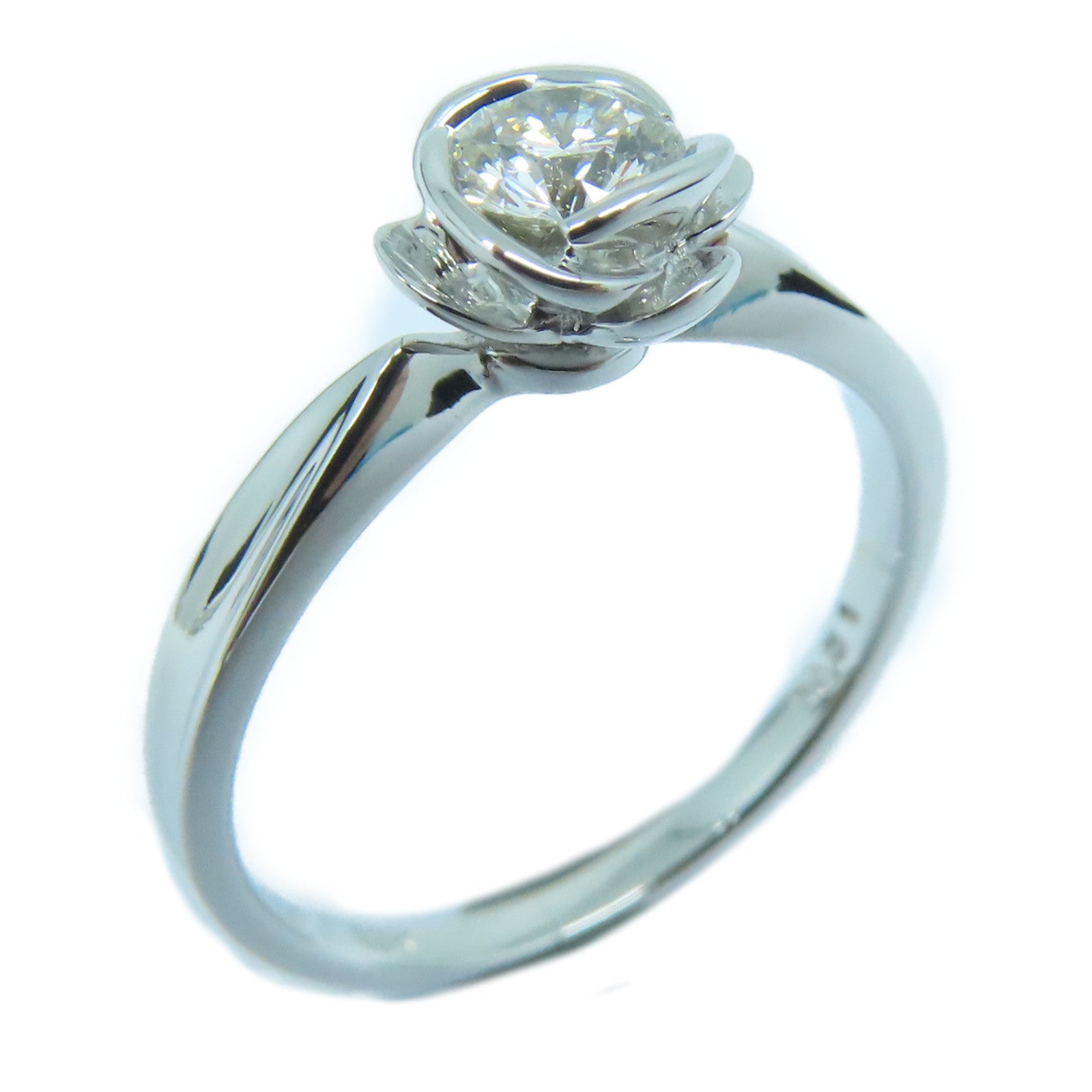 JEWELRY 18K白金Diamond Ring 0.31ct鑽石戒指US#5.5