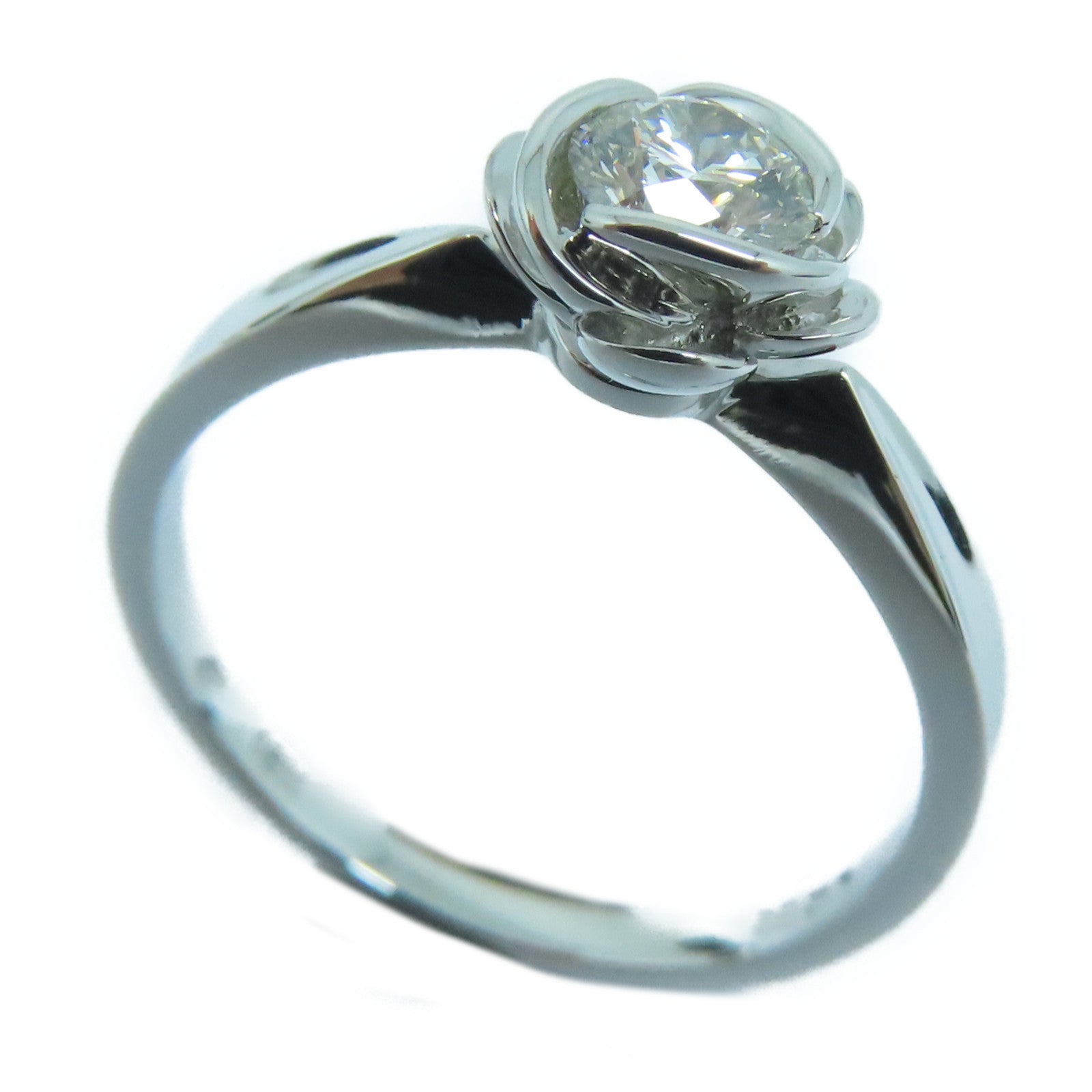 JEWELRY 18K白金Diamond Ring 0.31ct鑽石戒指US#5.5