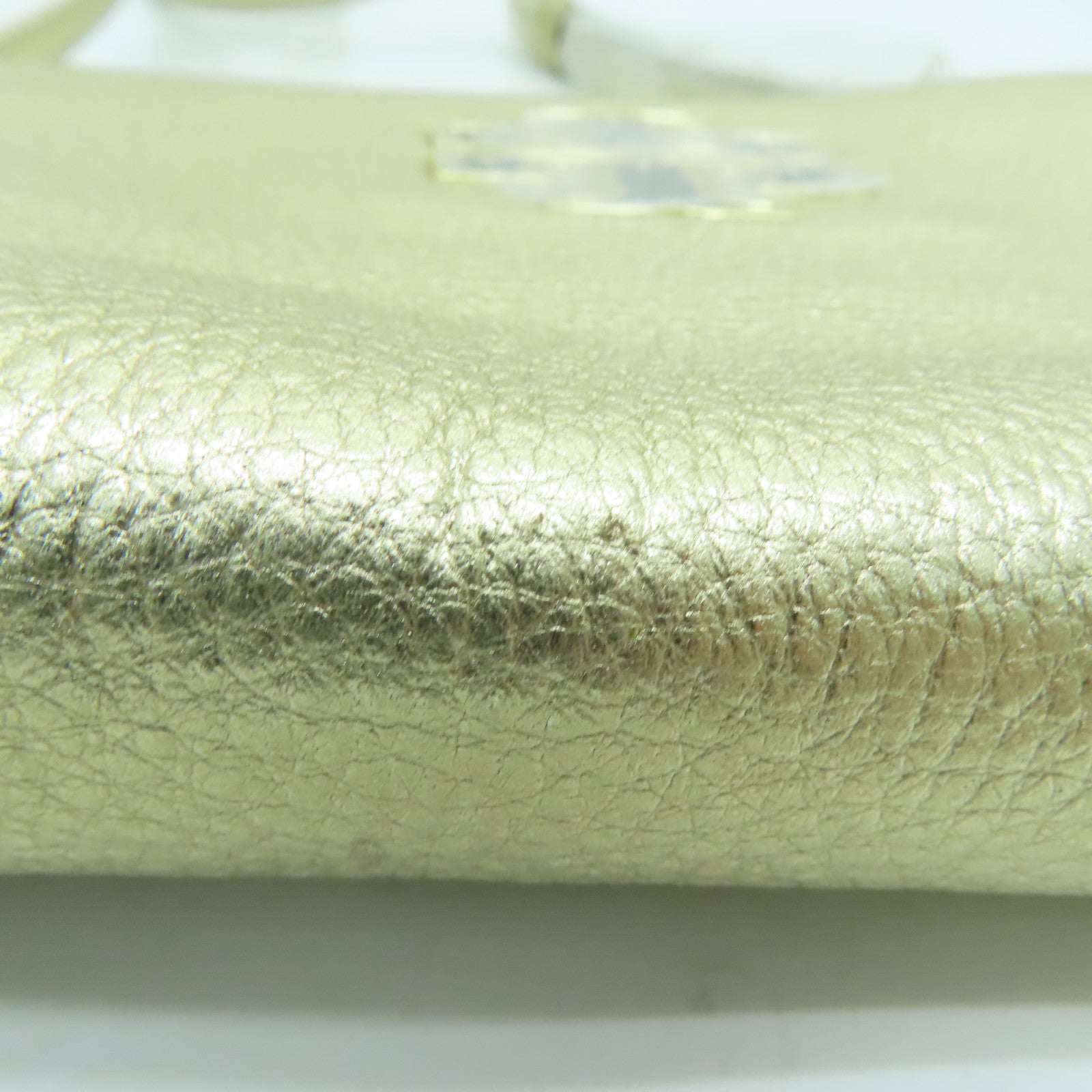 Tory Burch 牛皮皮革Shoulder Bag金扣肩背袋金色