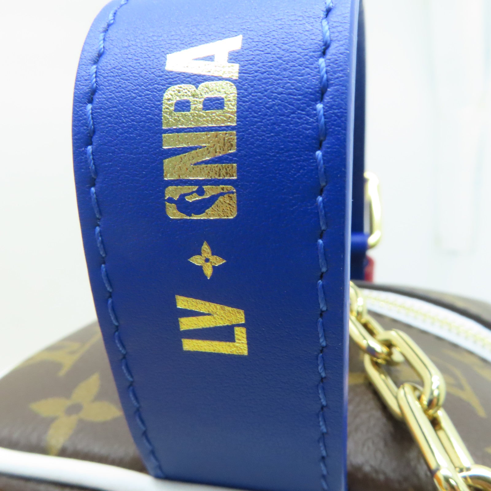 LOUIS VUITTON 【激减优惠】Monogram NBA×Cloakroom Dopp Kit手挽袋啡色