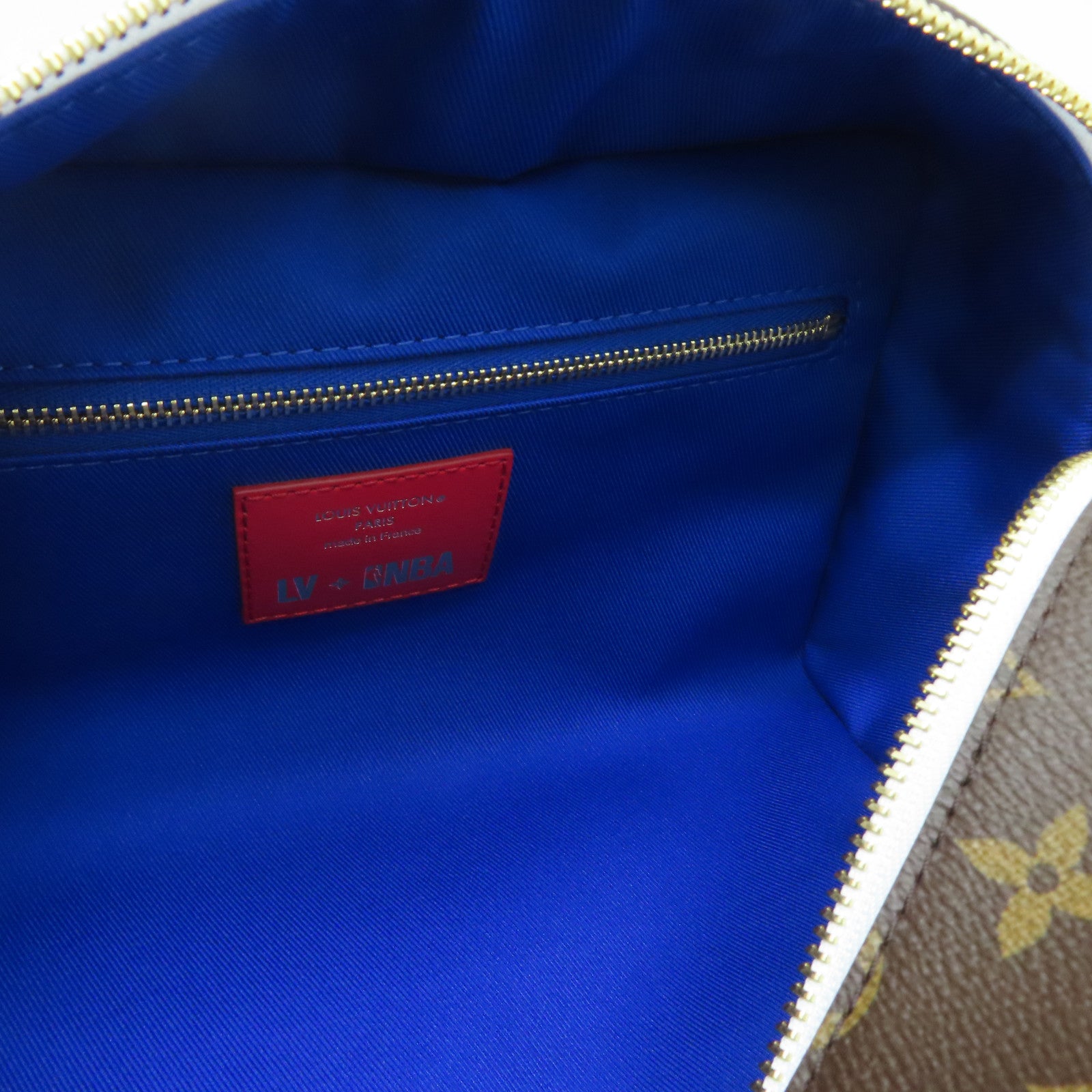 LOUIS VUITTON 【激减优惠】Monogram NBA×Cloakroom Dopp Kit手挽袋啡色