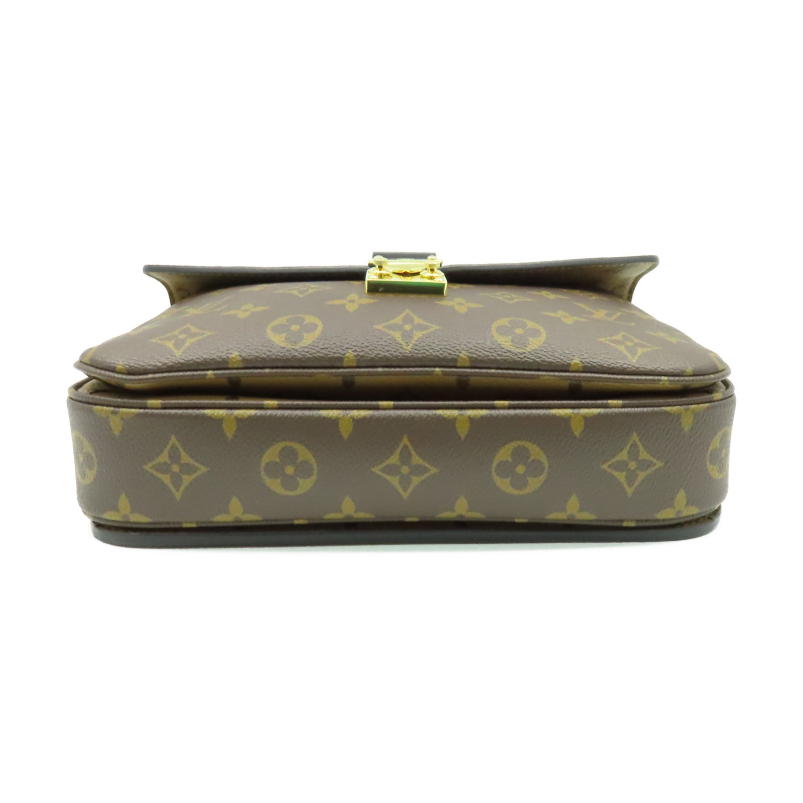 LOUIS VUITTON Monogram Pochette Metis 2Way Shoulder Bag金扣手挽肩背兩用袋啡色