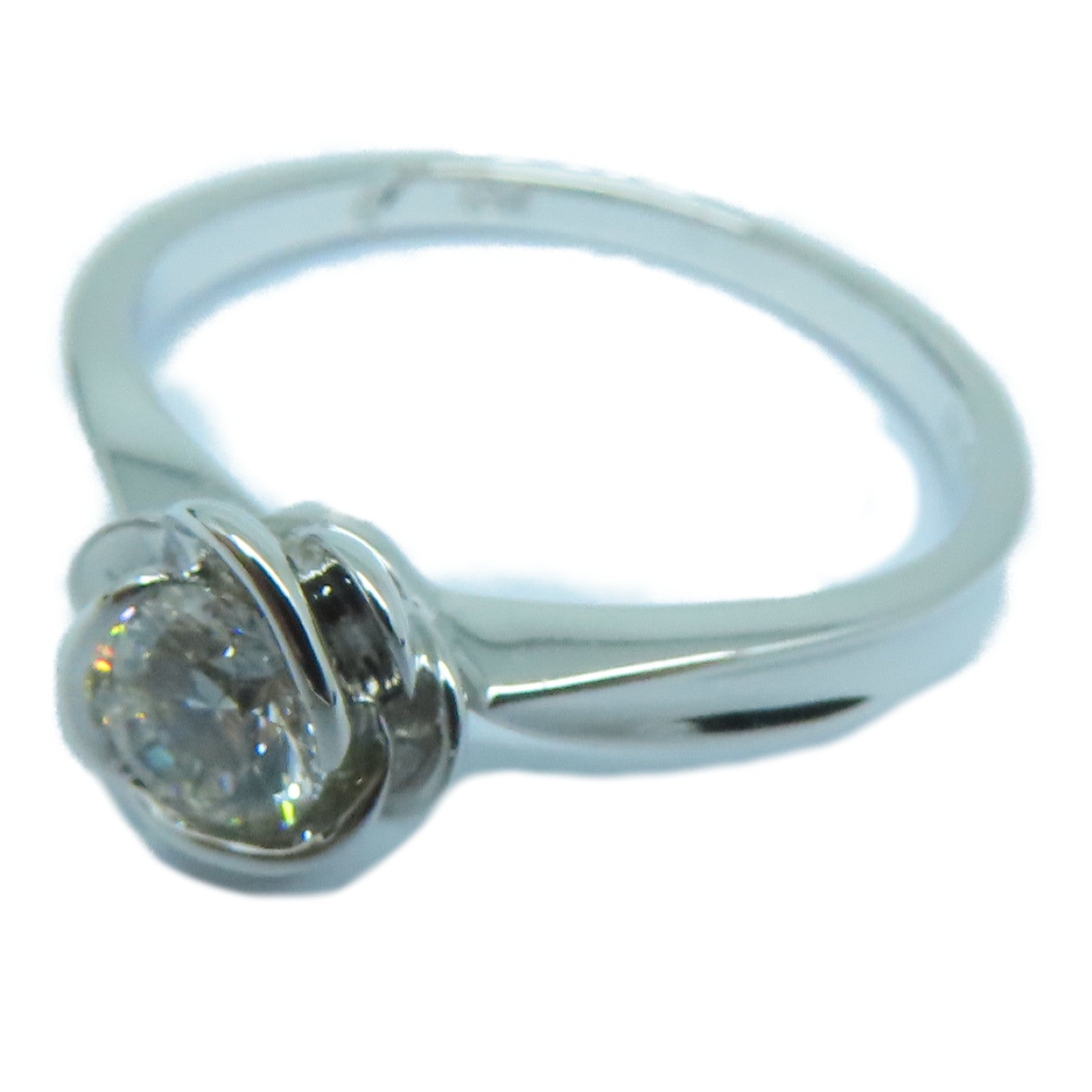JEWELRY 18K白金Diamond Ring 0.31ct鑽石戒指US#5.5