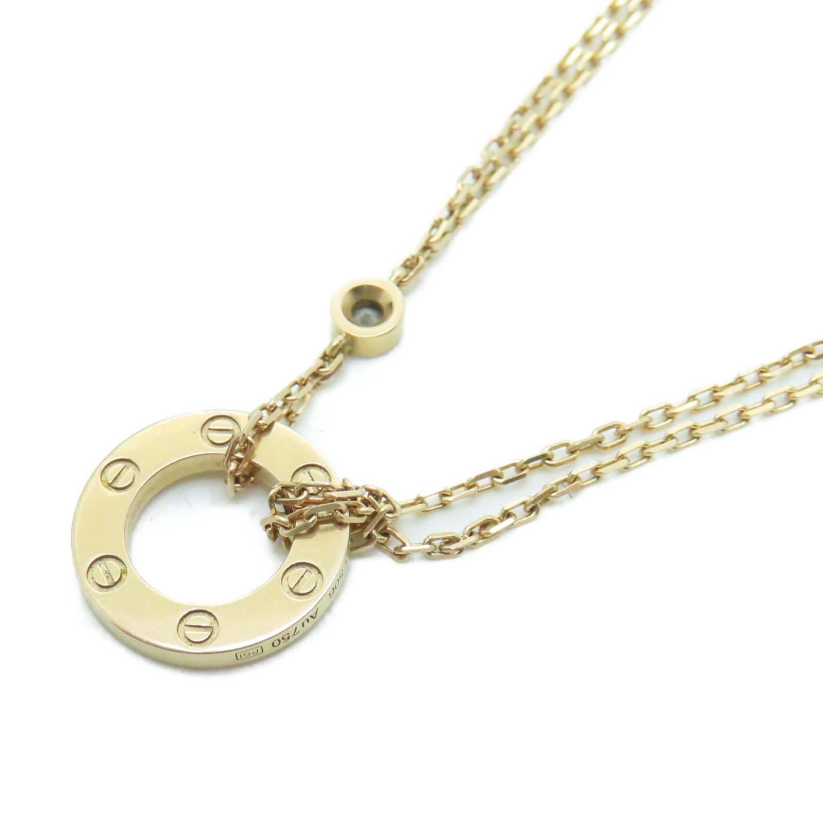 CARTIER 【激減優惠】18K玫瑰金Love Bracelet手鏈粉金色