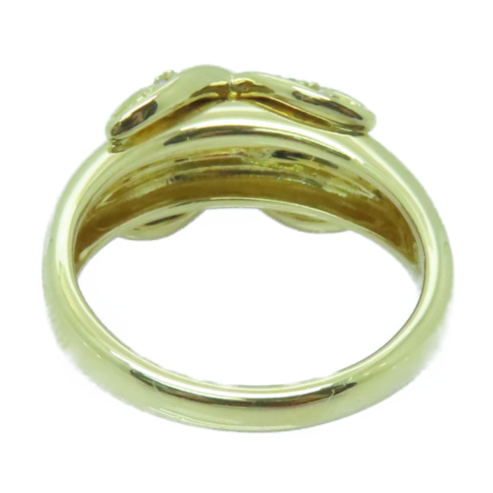 TIFFANY＆CO 18K黃金Diamond Ring戒指US#6.5金色