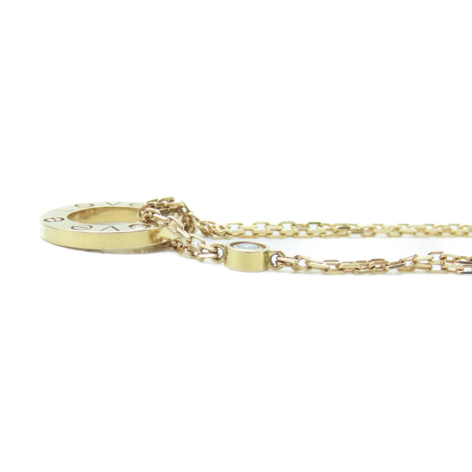 CARTIER 【激減優惠】18K玫瑰金Love Bracelet手鏈粉金色