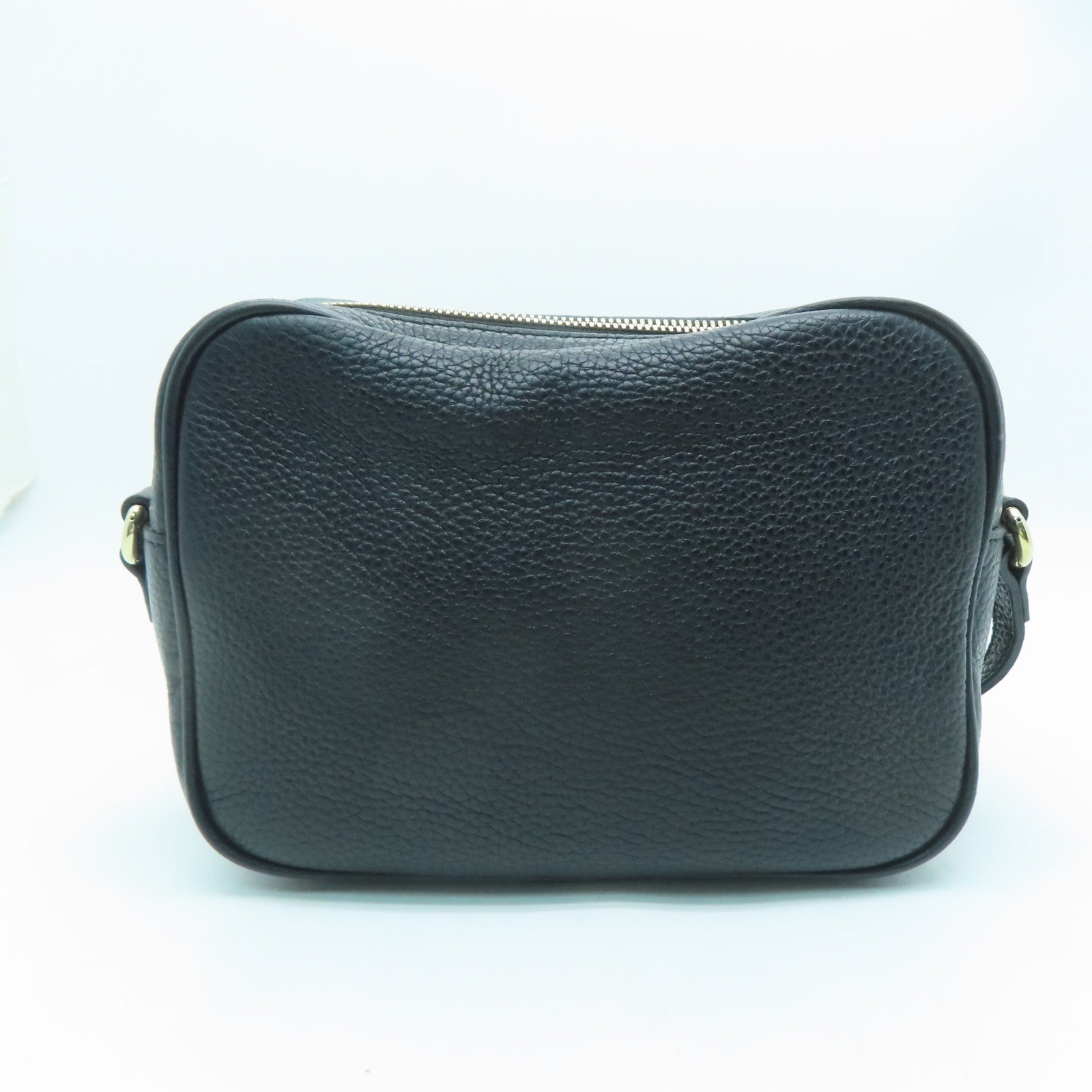 GUCCI 牛皮皮革Soho Shoulder Bag金扣肩背袋黑色