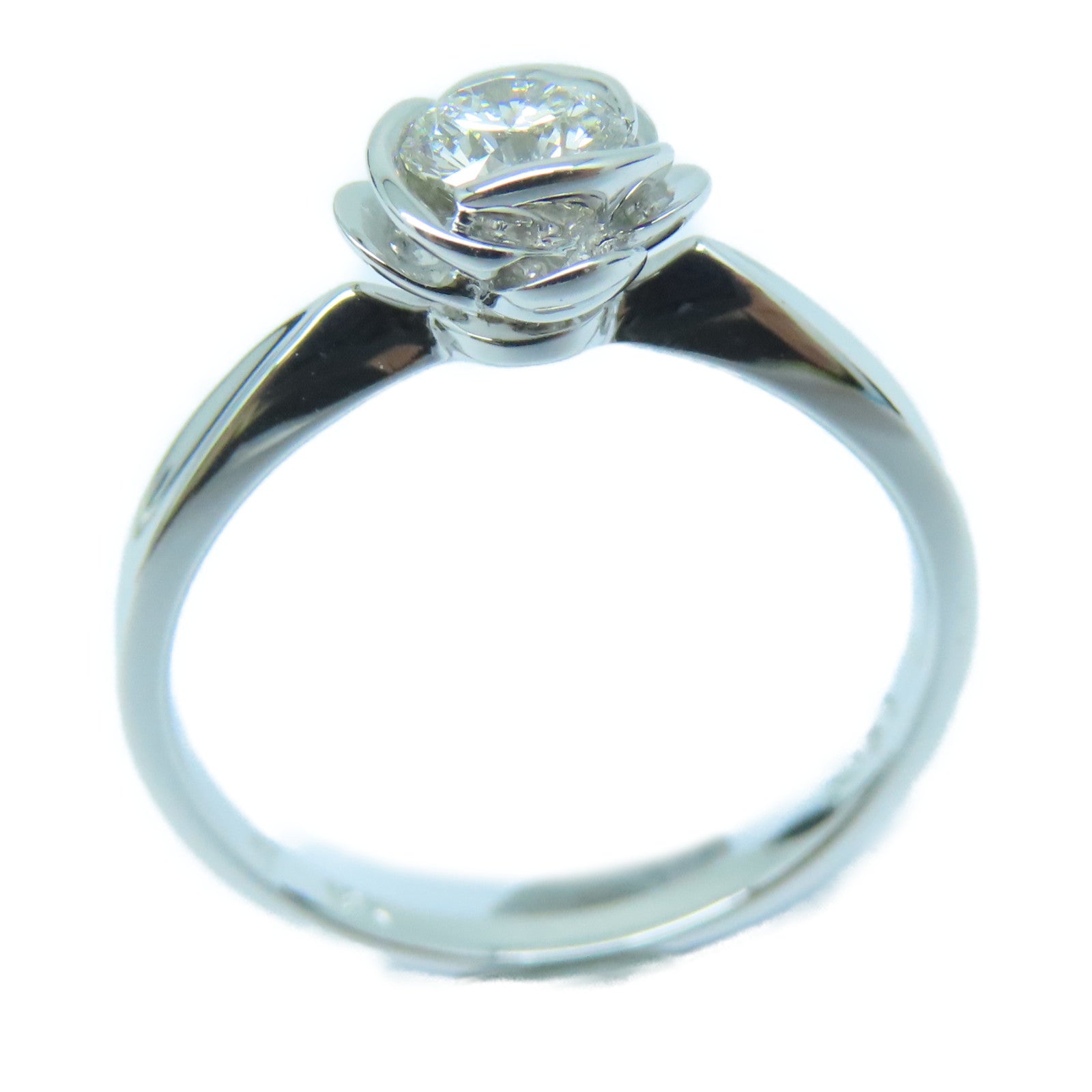 JEWELRY 18K白金Diamond Ring 0.31ct鑽石戒指US#5.5