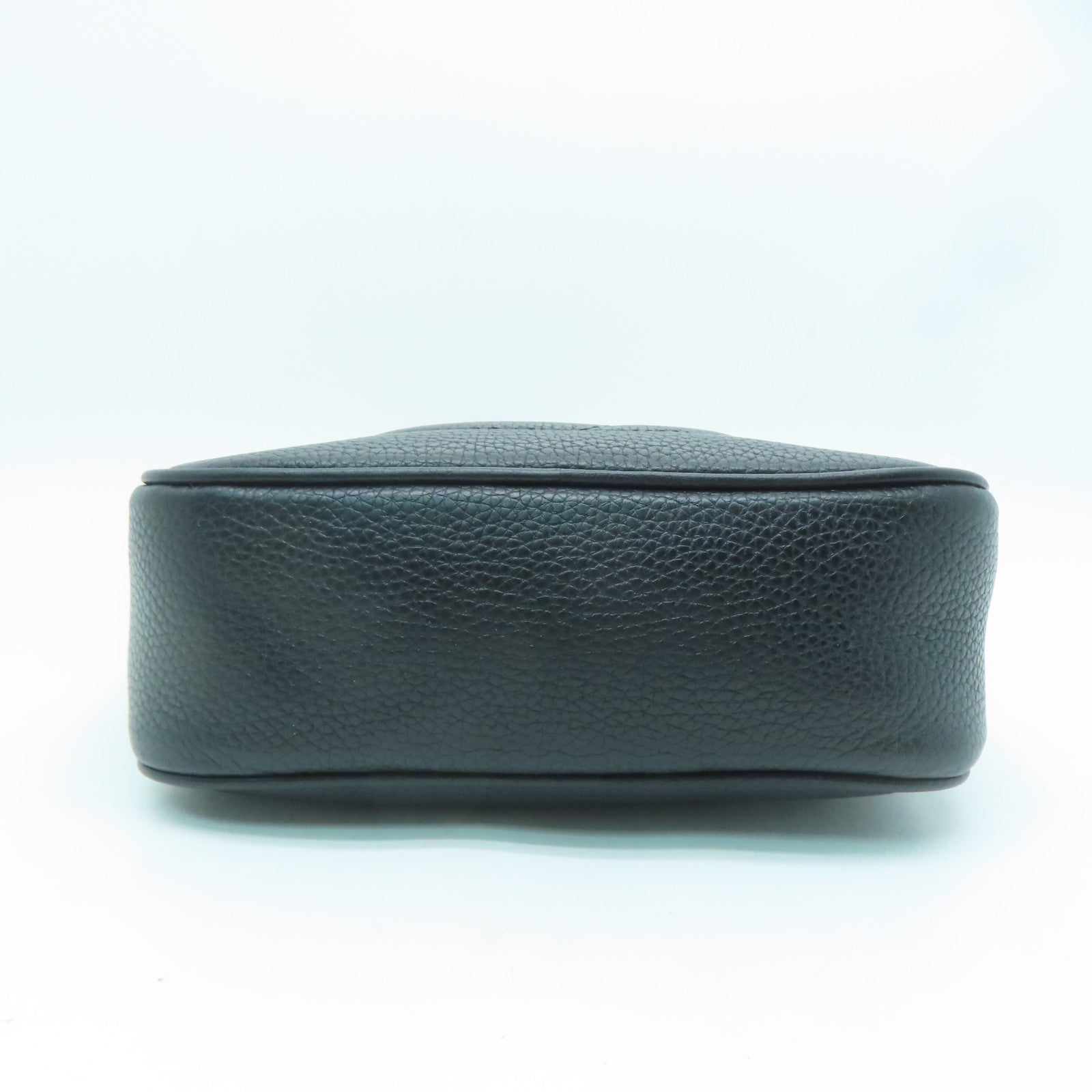 GUCCI 牛皮皮革Soho Shoulder Bag金扣肩背袋黑色