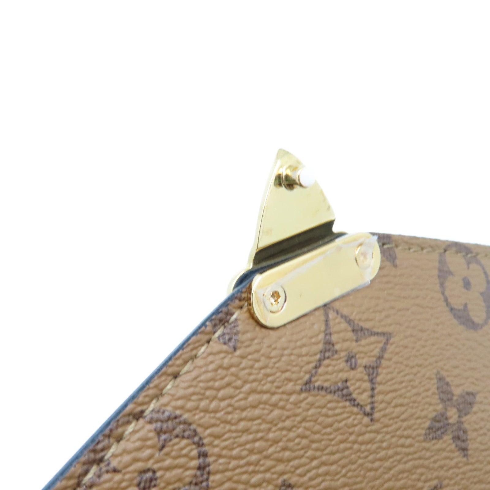 LOUIS VUITTON Monogram Pochette Metis 2Way Shoulder Bag金扣手挽肩背兩用袋啡色