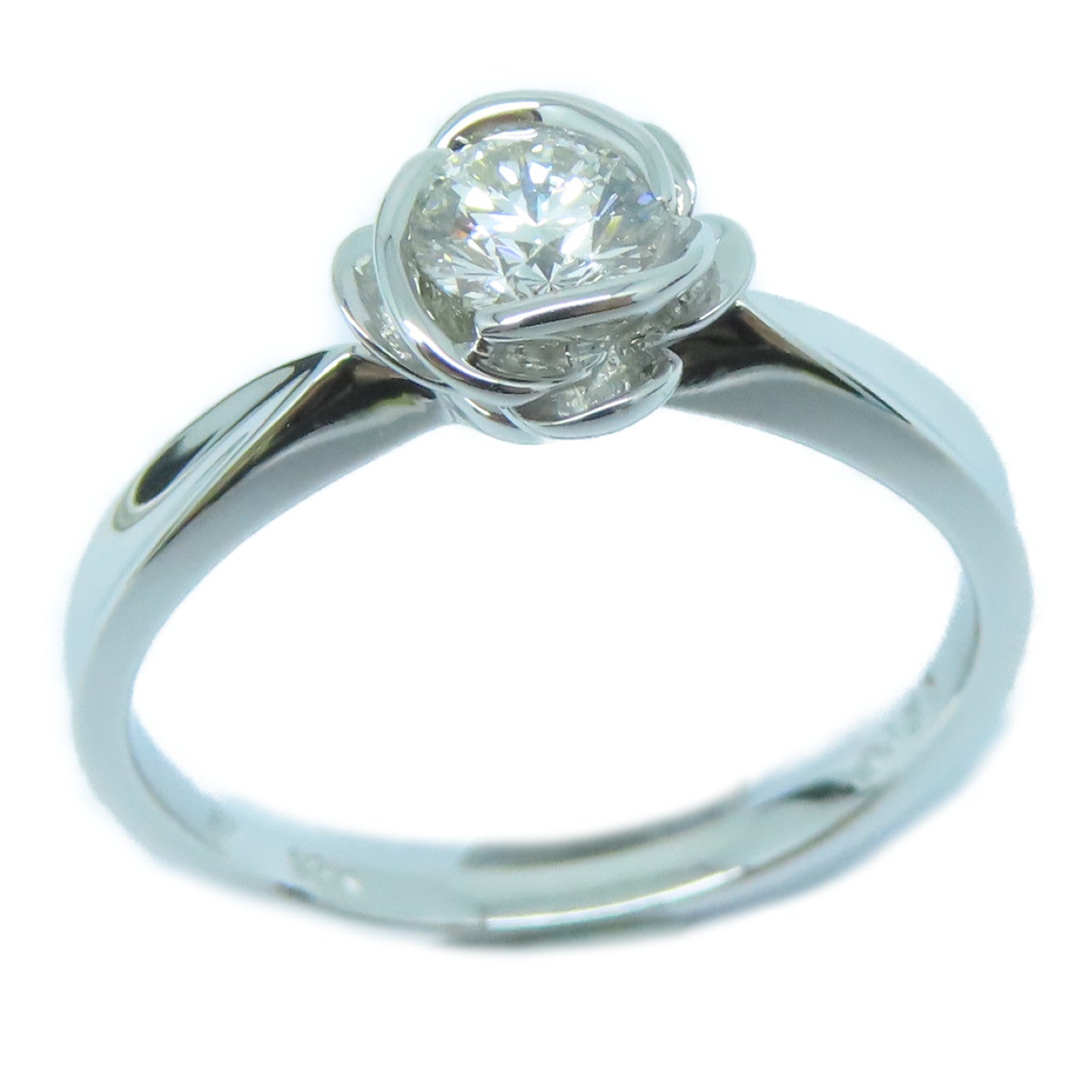 JEWELRY 18K白金Diamond Ring 0.31ct鑽石戒指US#5.5