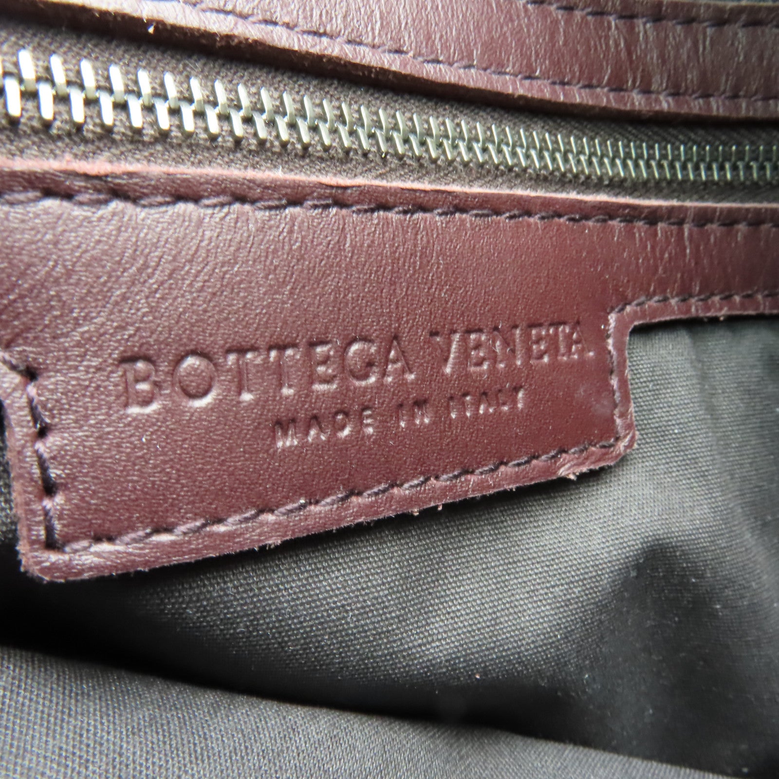 BOTTEGA VENETA 牛皮皮革Intrecciato Nappa肩背袋啡色