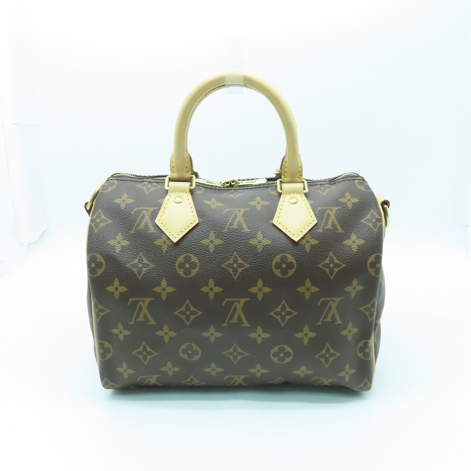 LOUIS VUITTON Monogram Speedy Bondouliere 25金扣手挽肩背兩用袋啡色