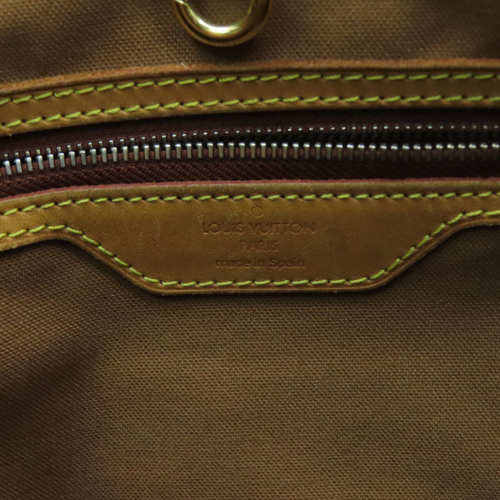 LOUIS VUITTON Monogram Batignolles Horizontal金扣肩背袋啡色