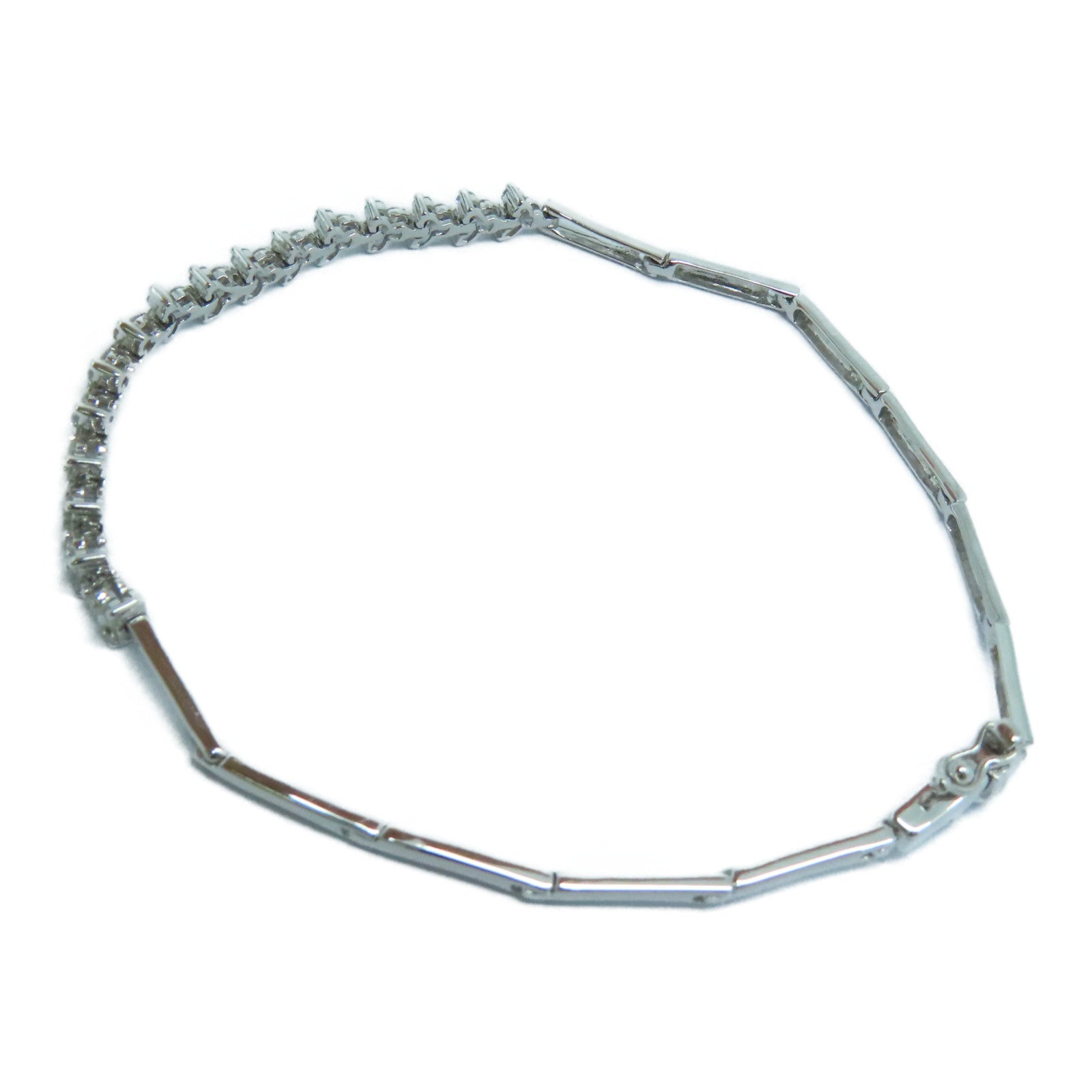JEWELRY 18K White Gold Diamond Bracelet Diamond Bracelet