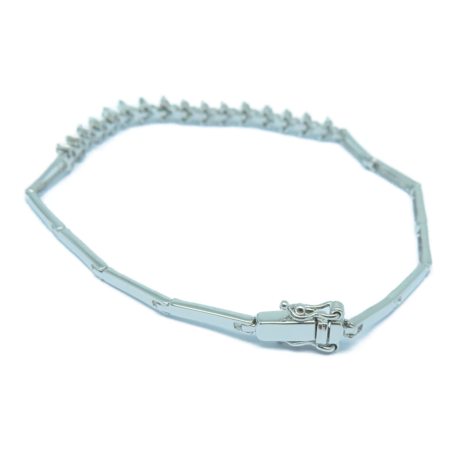 JEWELRY 18K White Gold Diamond Bracelet Diamond Bracelet