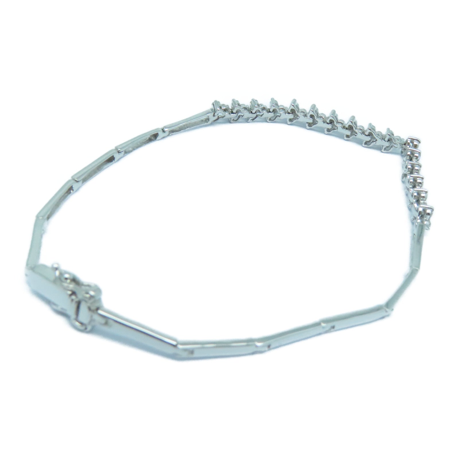 JEWELRY 18K White Gold Diamond Bracelet Diamond Bracelet