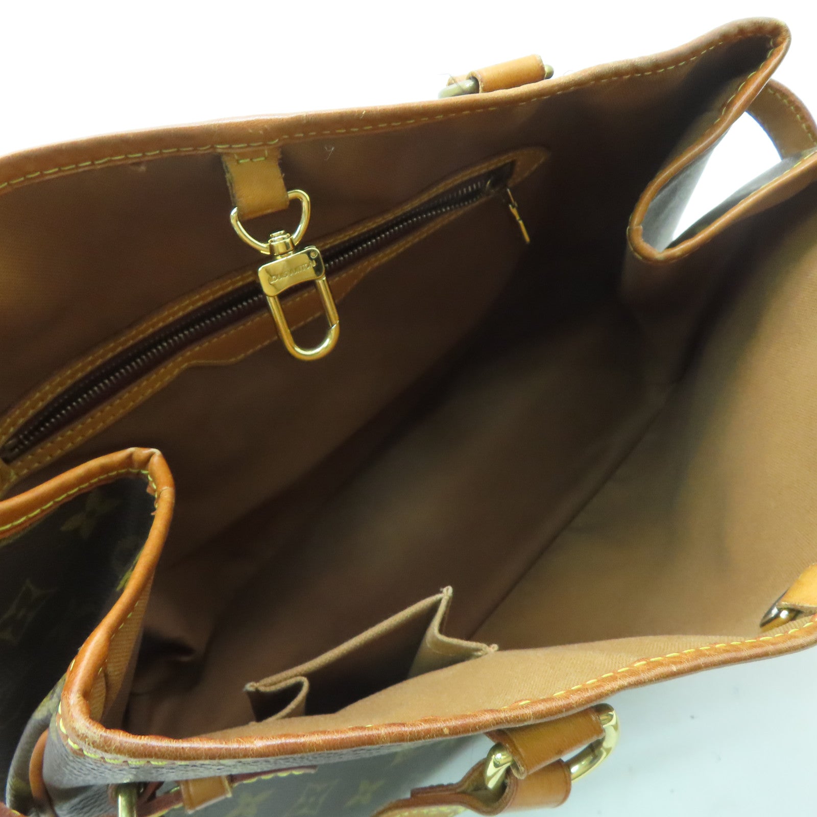 LOUIS VUITTON Monogram Batignolles Horizontal金扣肩背袋啡色