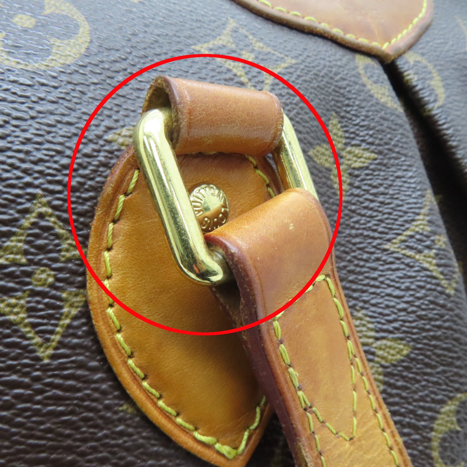 LOUIS VUITTON 【激減優惠】Monogram Palermo PM金扣手挽肩背兩用袋啡色