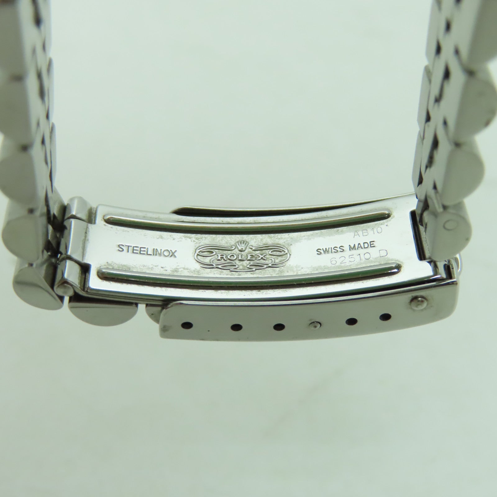 ROLEX Datejust 18K白金/不鏽鋼手錶自動機芯金色