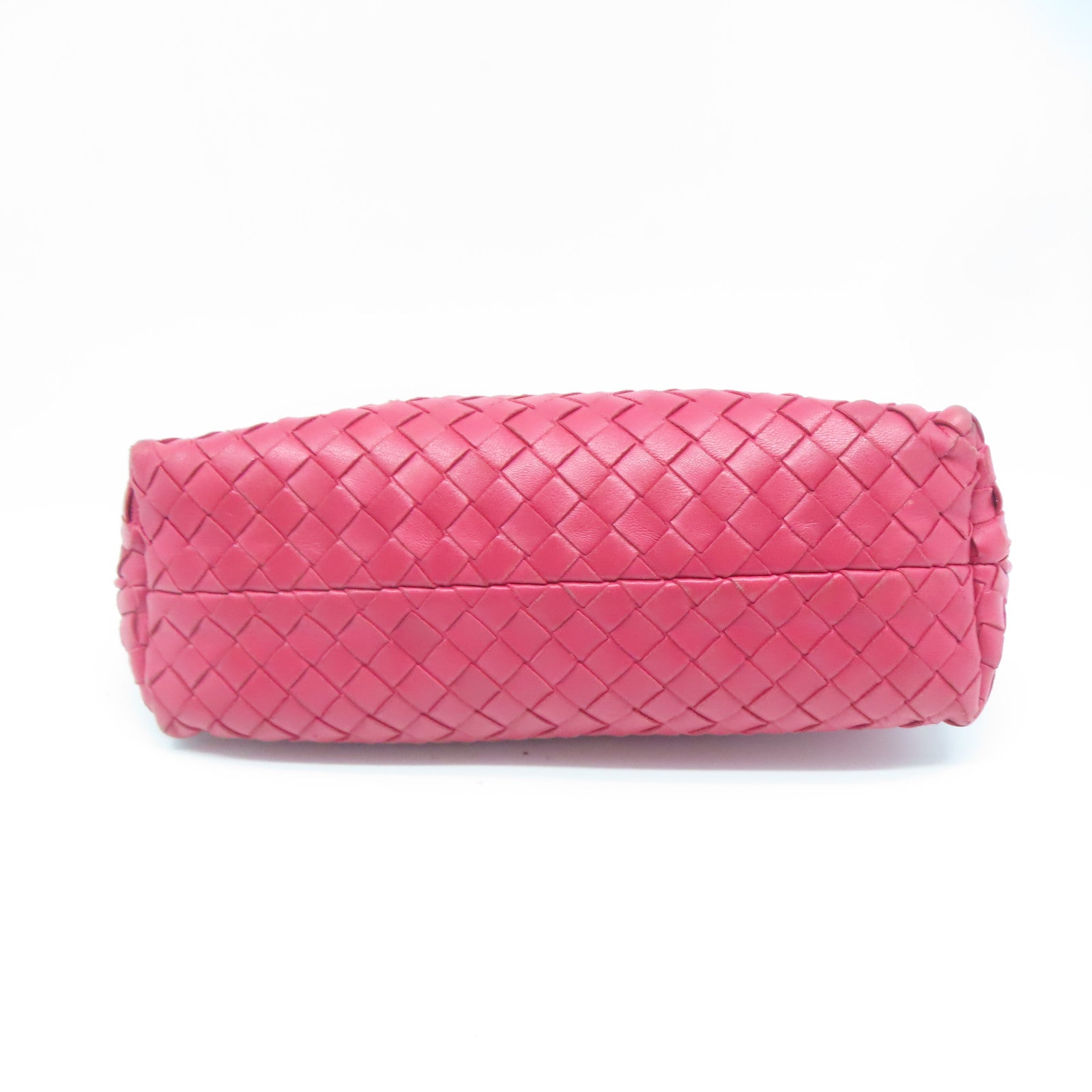 BOTTEGA VENETA 羊皮皮革Shoulder Bag金扣肩背袋紅色