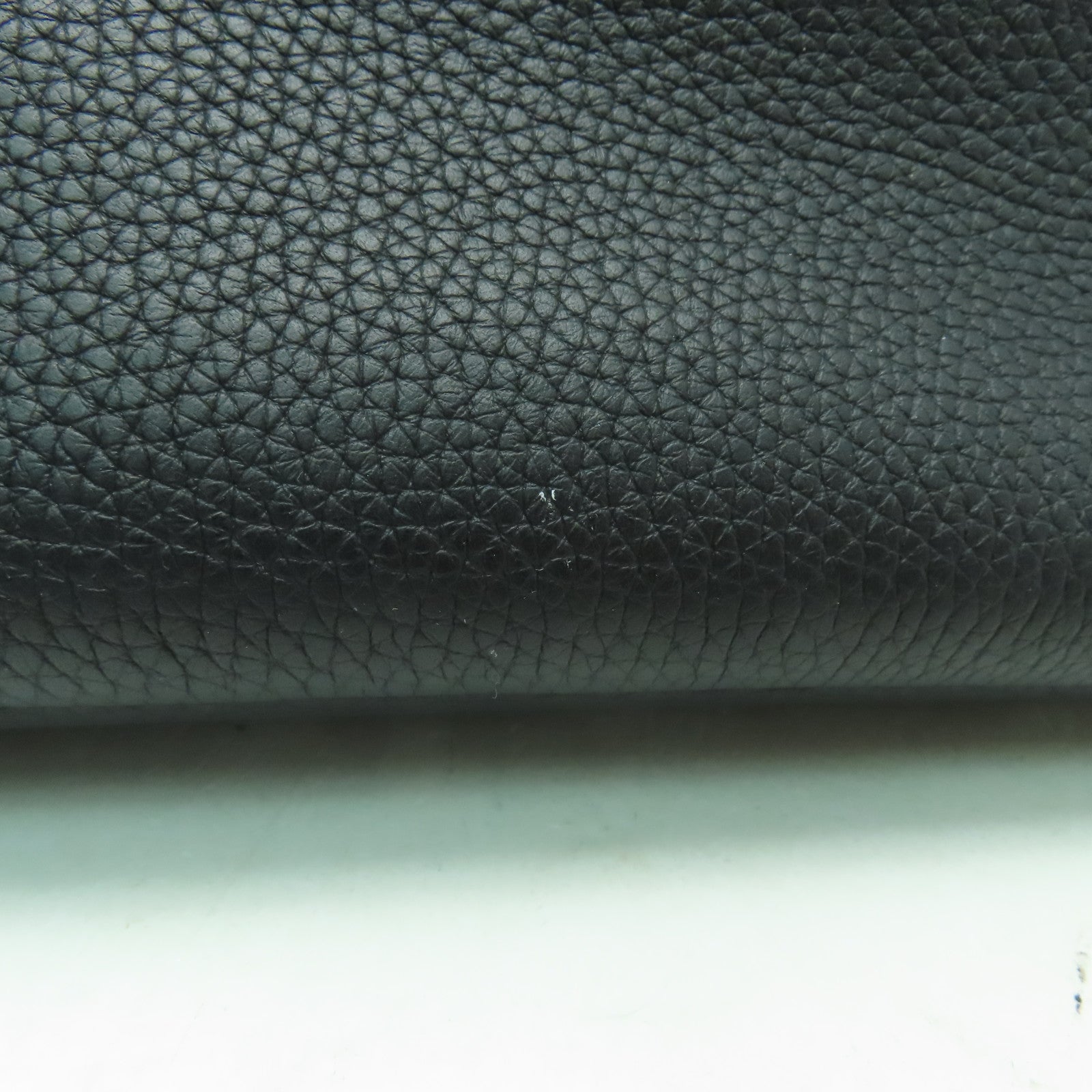 HERMES Clemence皮革Bolide 31銀扣手挽肩背兩用袋黑色