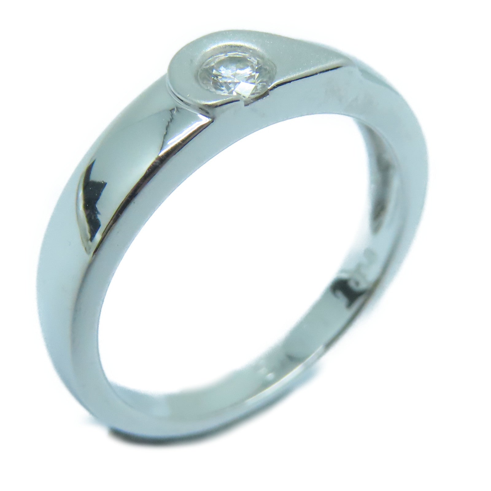 JEWELRY 18K白金Diamond Ring钻石戒指US#4.5