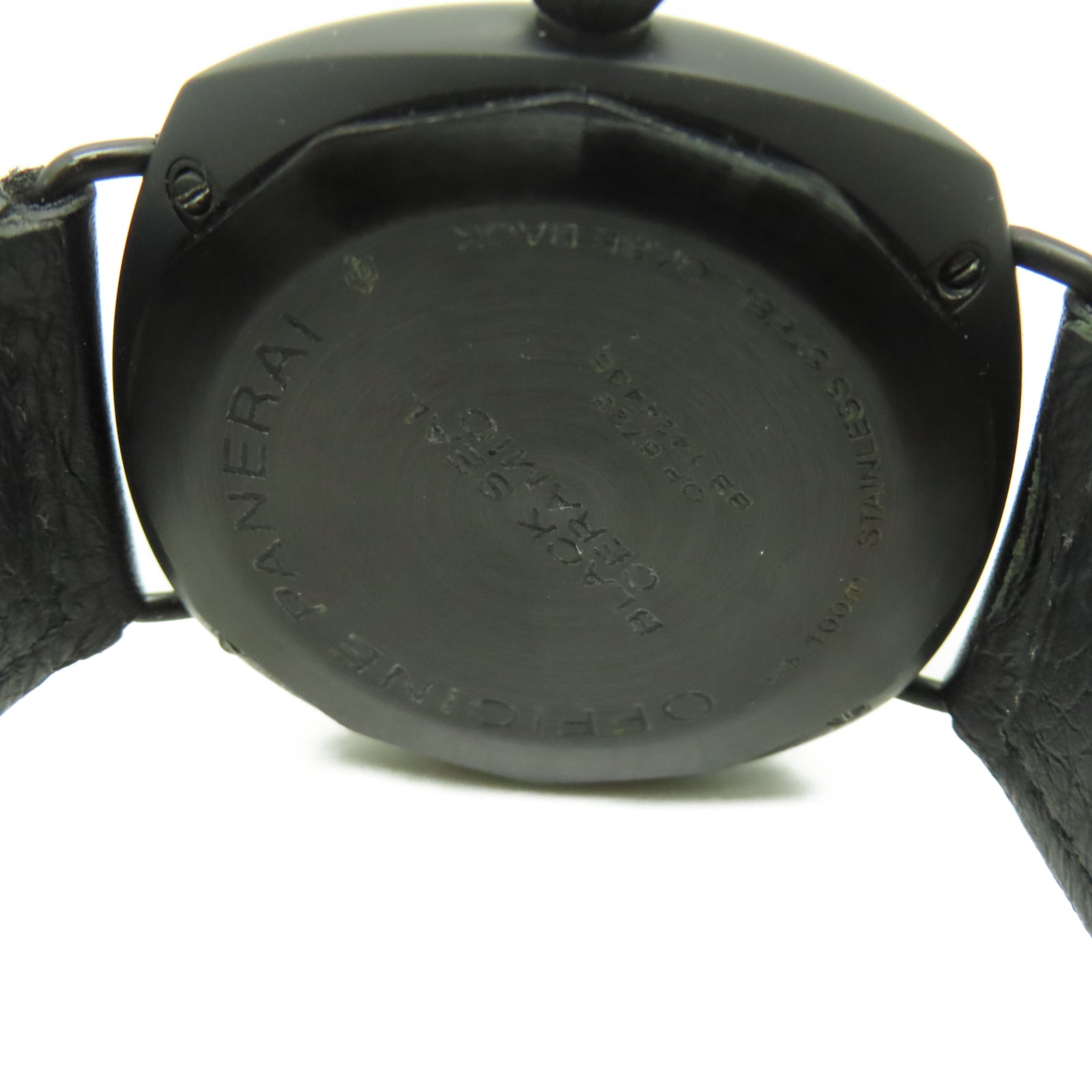 PANERAI Radiomir陶瓷手錶自動機芯黑色