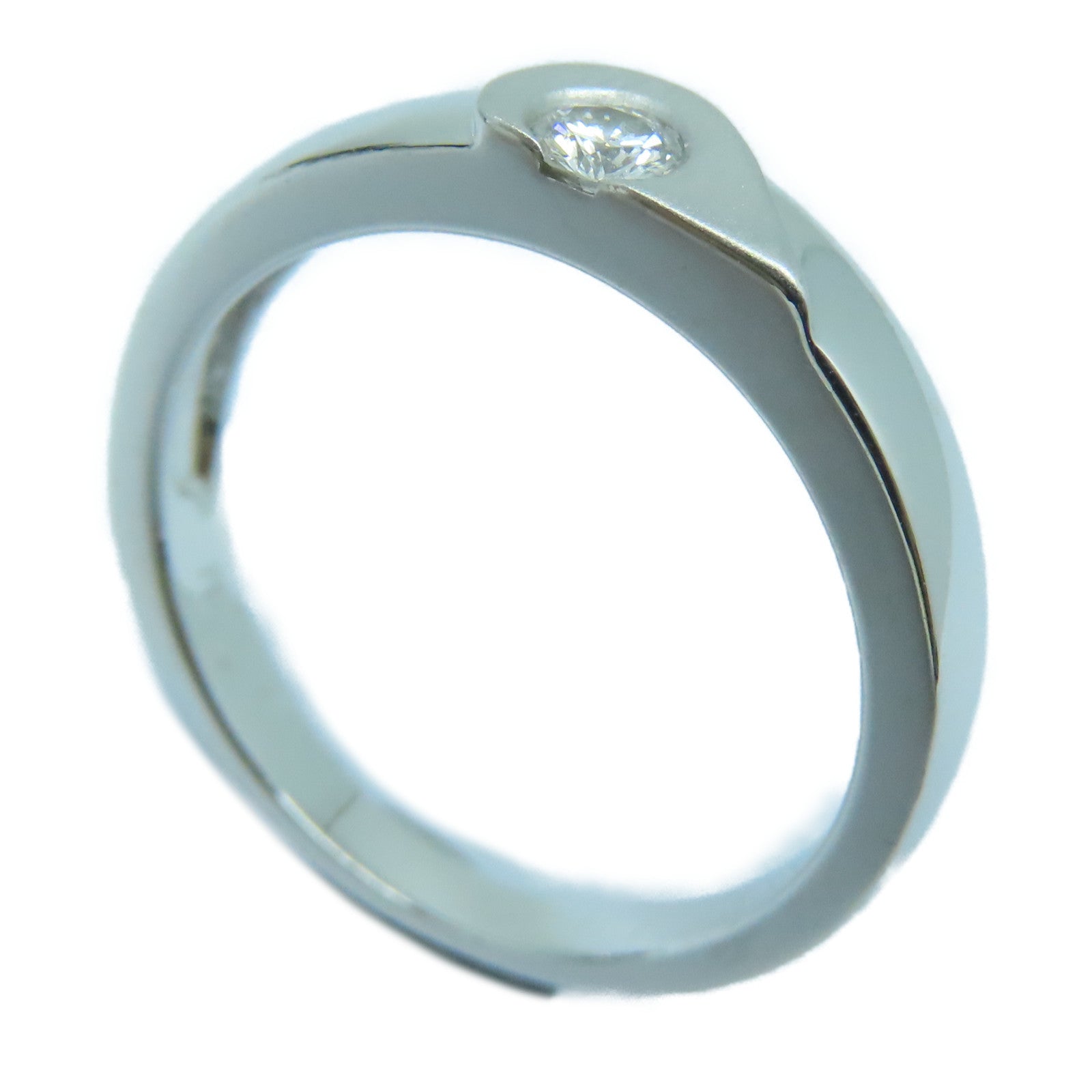 JEWELRY 18K白金Diamond Ring钻石戒指US#4.5