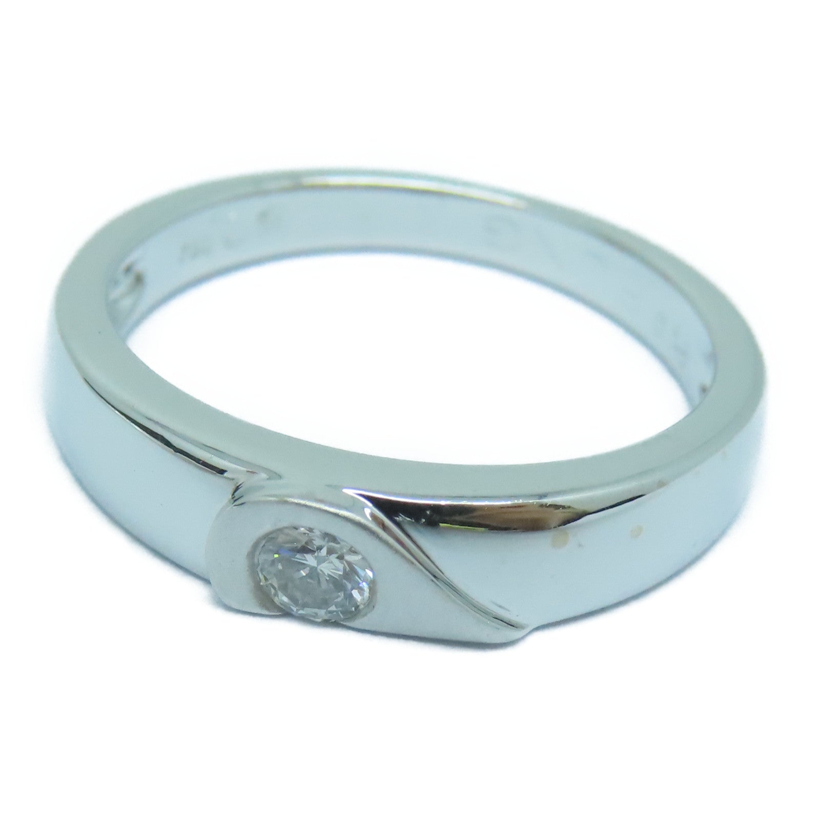 JEWELRY 18K白金Diamond Ring钻石戒指US#4.5